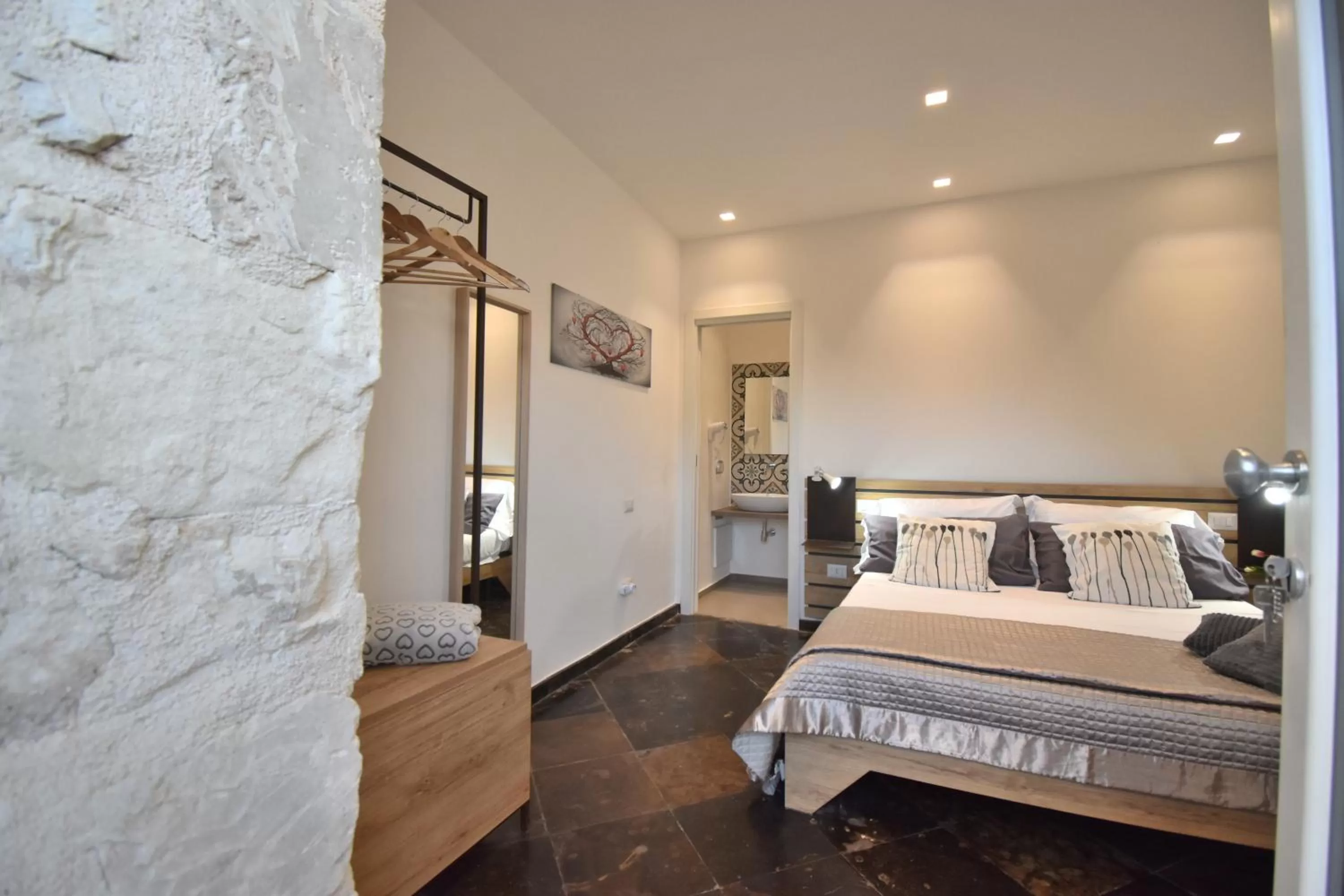 Bed in B&B Cuore Barocco