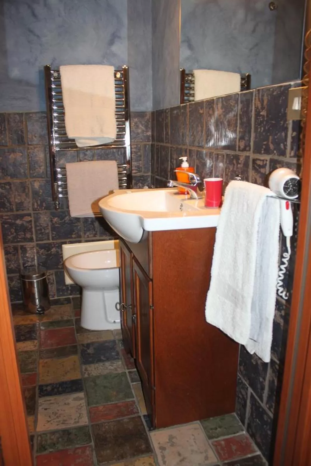 Bathroom in B&B Casamiranapoli