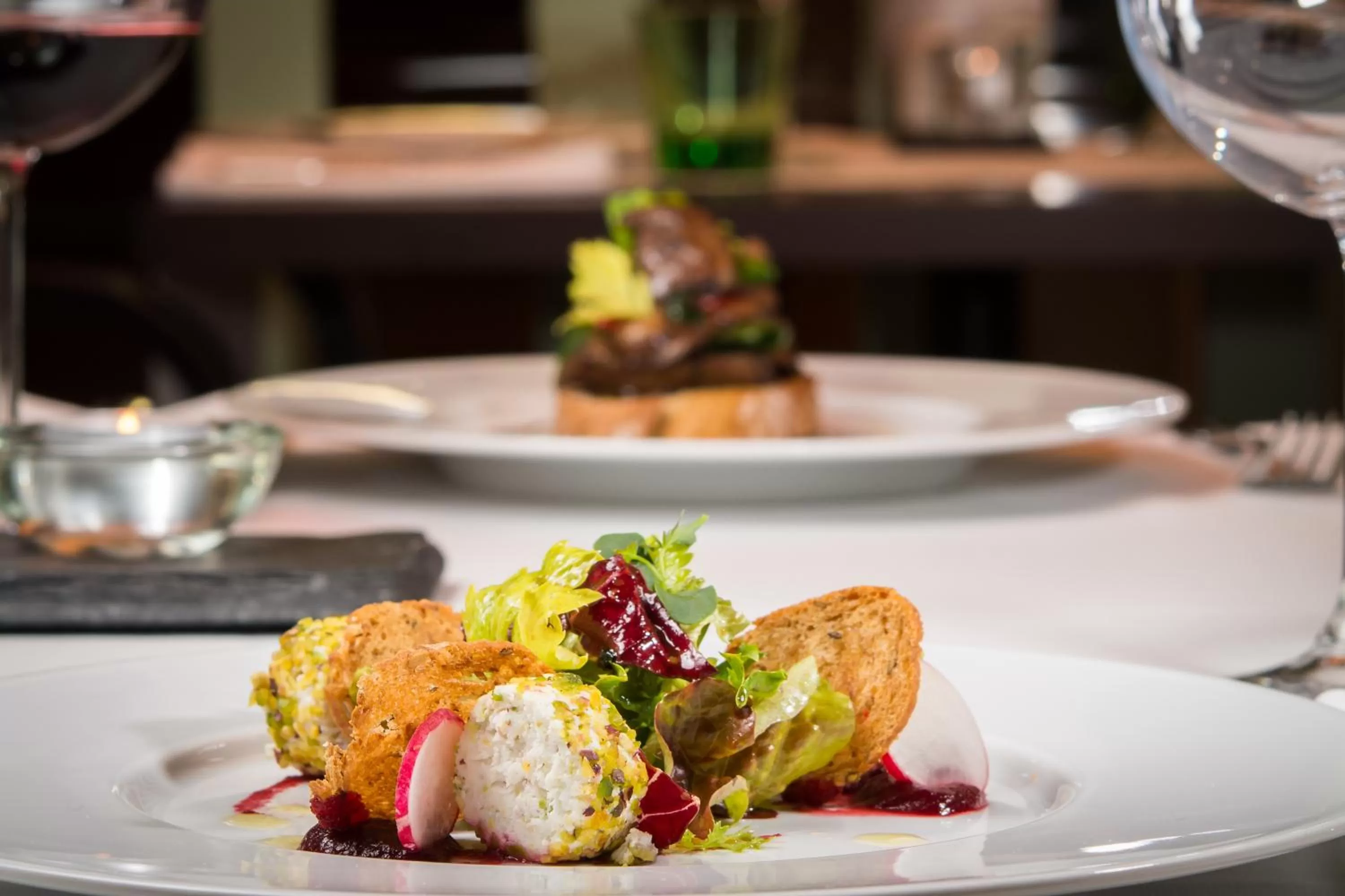 Dinner in Bellevue Hotel Benešov