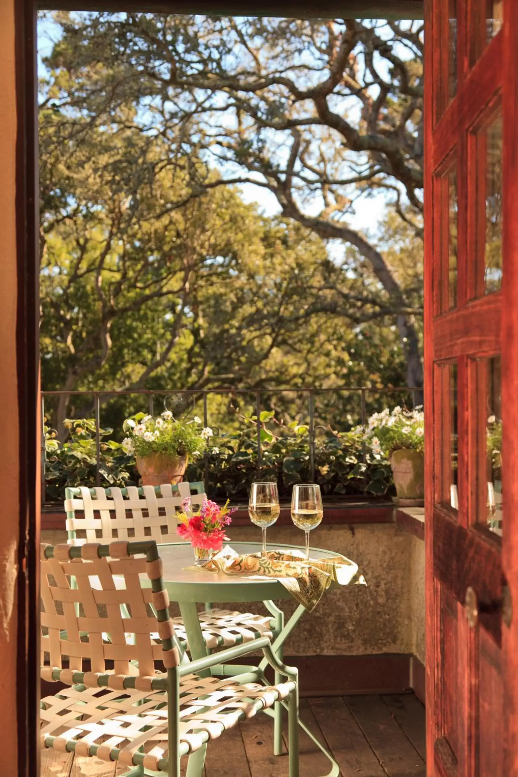 Balcony/Terrace in Old Monterey Inn