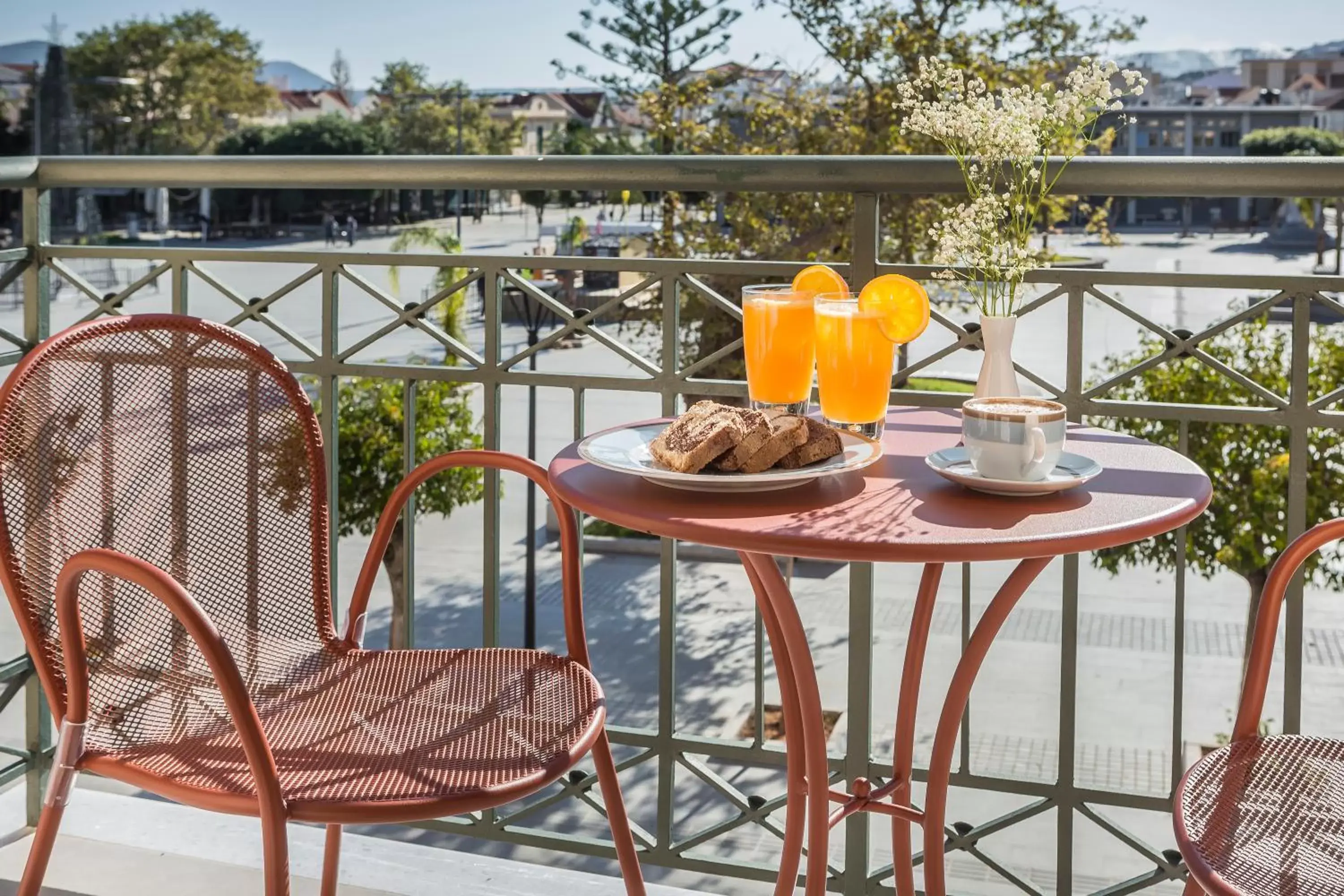 Balcony/Terrace in Ionian Plaza Hotel