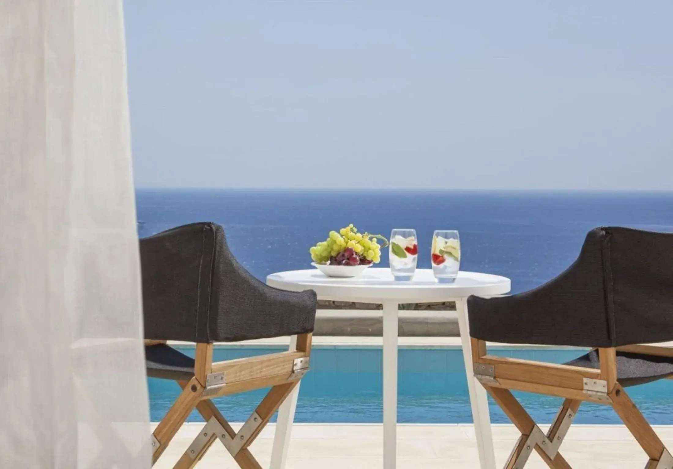 Balcony/Terrace in Myconian Villa Collection - Preferred Hotels & Resorts