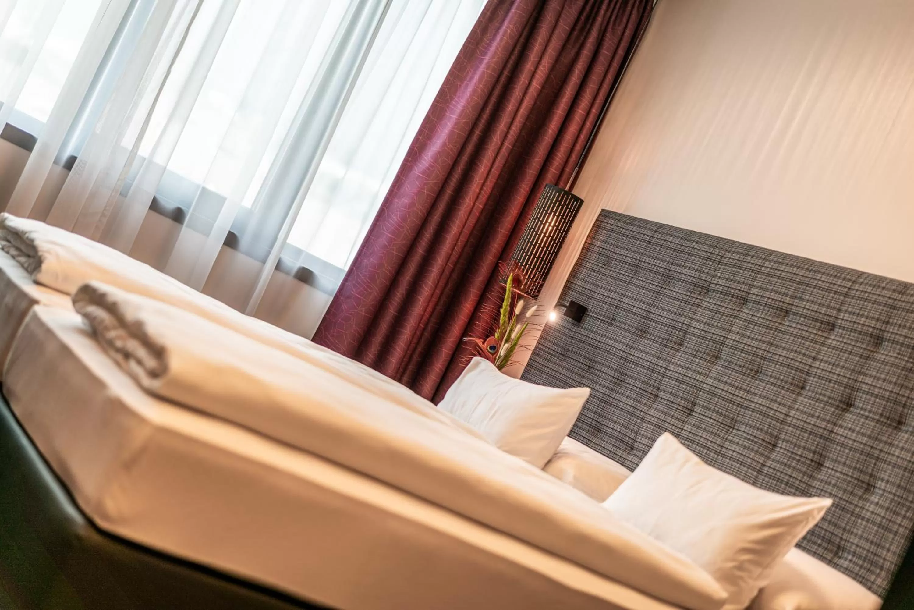 Bed in Rufi's Hotel Innsbruck