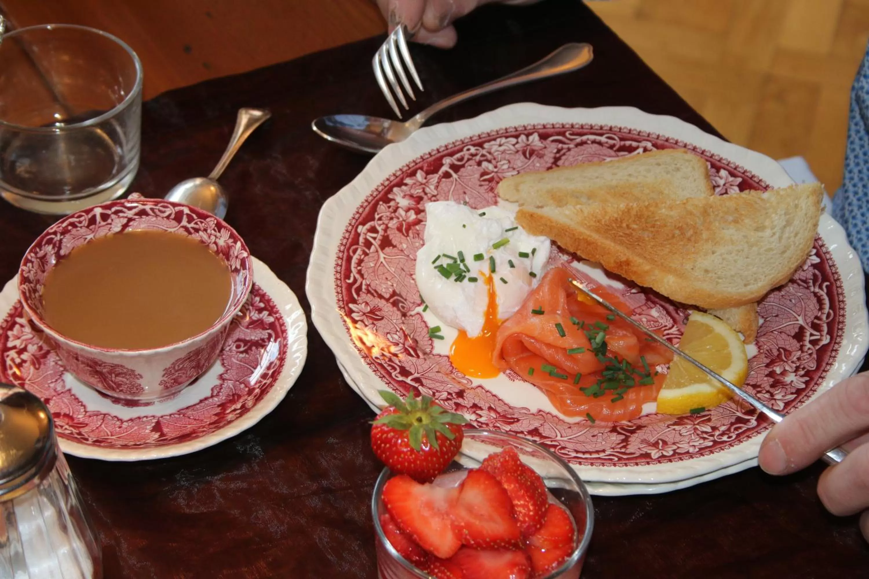 Continental breakfast in B&B De Gilleminus