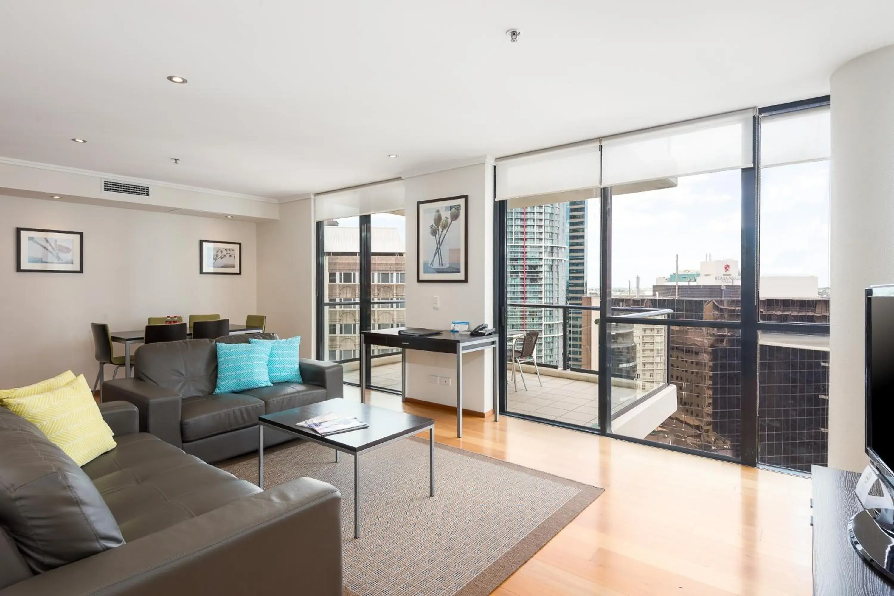 Living room, Seating Area in Quest River Park Central