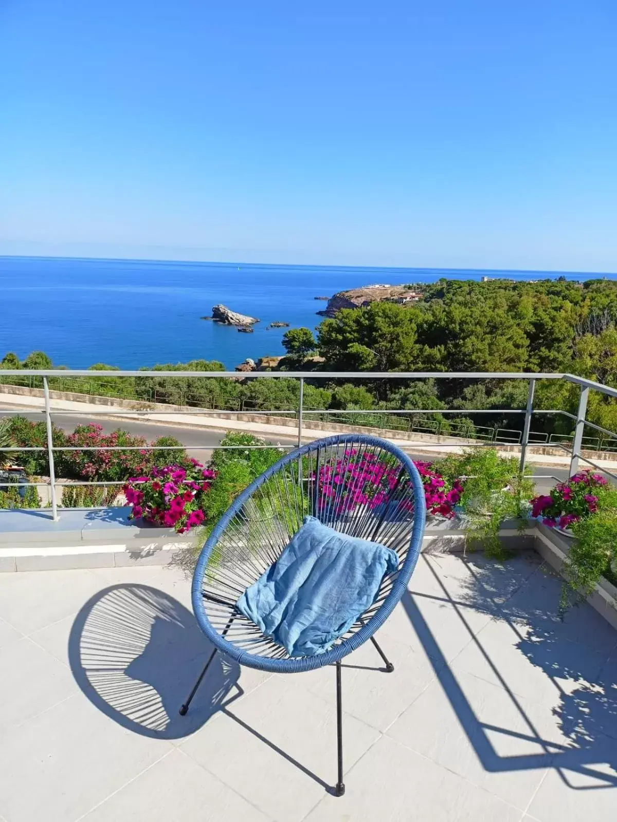 Balcony/Terrace in Zabbàra B&B