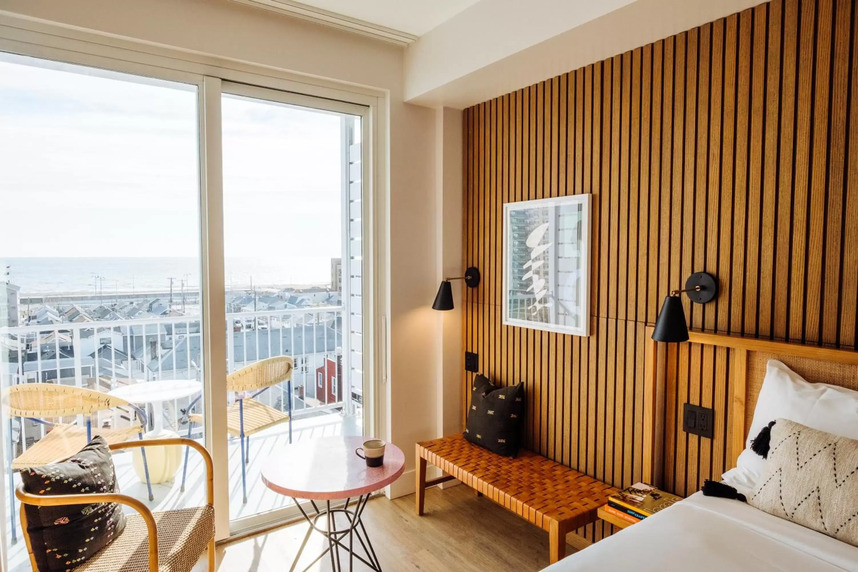 Seating area in The Rockaway Hotel