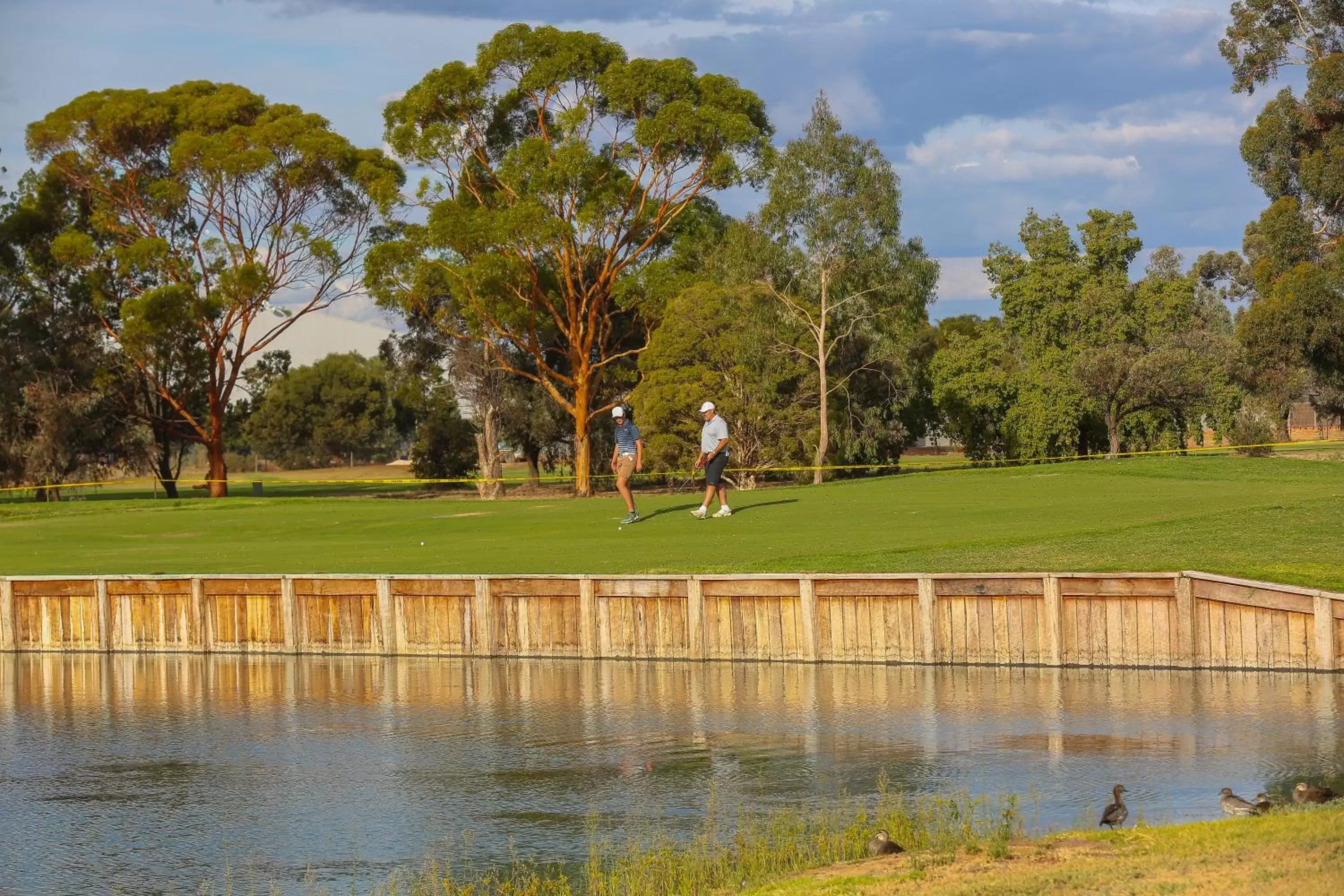 Natural landscape in Mildura Golf Resort