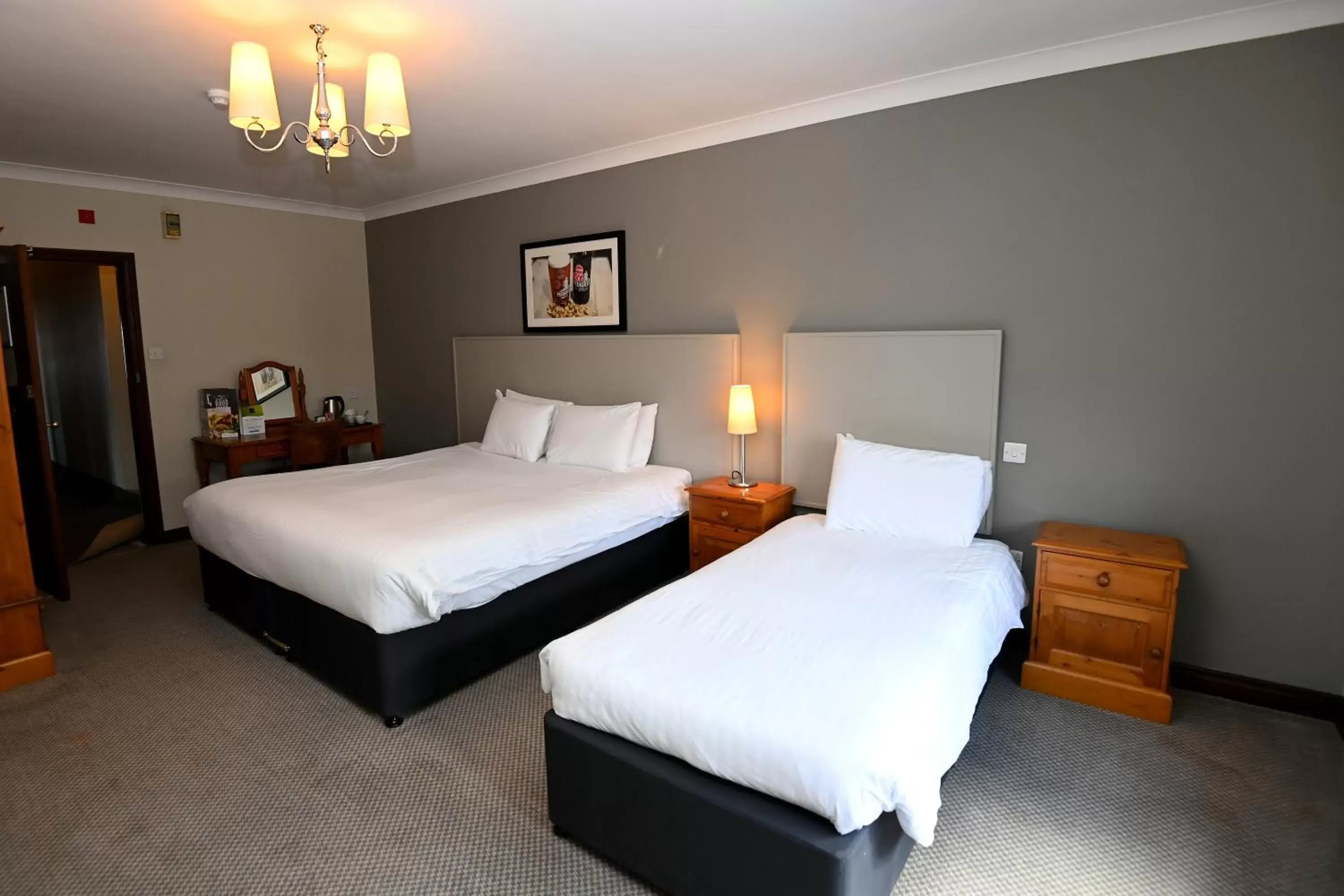 Bedroom, Bed in Admiral's Table, Bridgwater by Marston's Inns