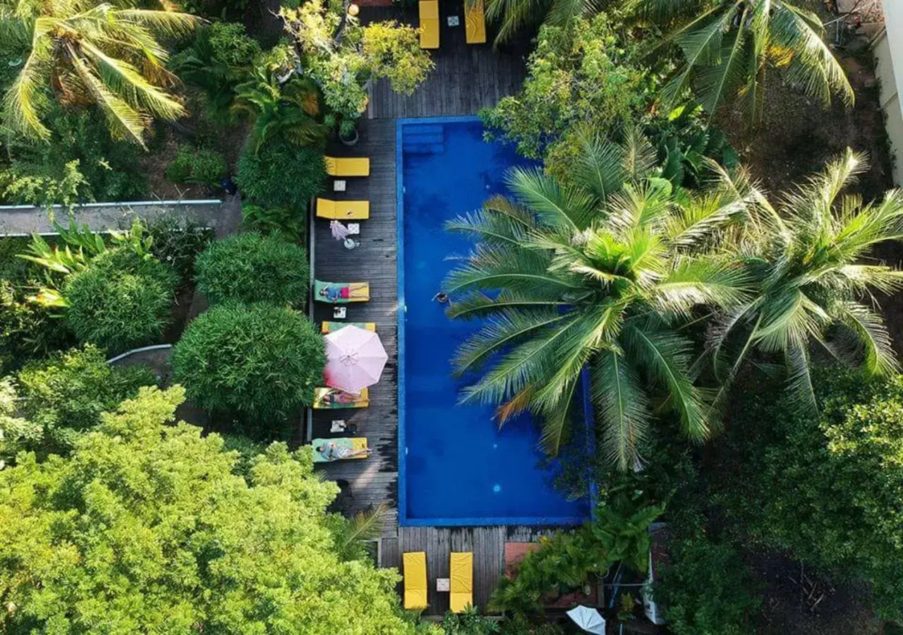 Pool View in Sambor Village Hotel