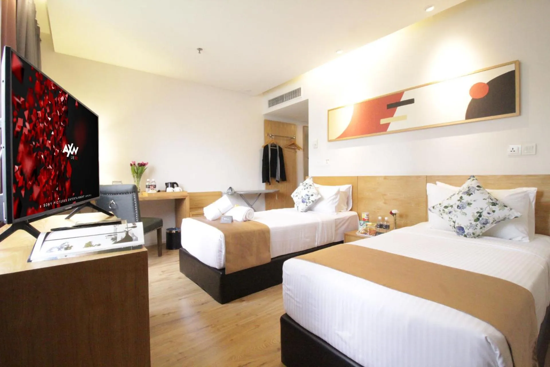 Bed in de King Hotel KLCC