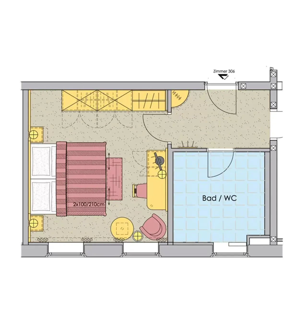 Photo of the whole room, Floor Plan in Hotel Tannbergerhof im Zentrum von Lech