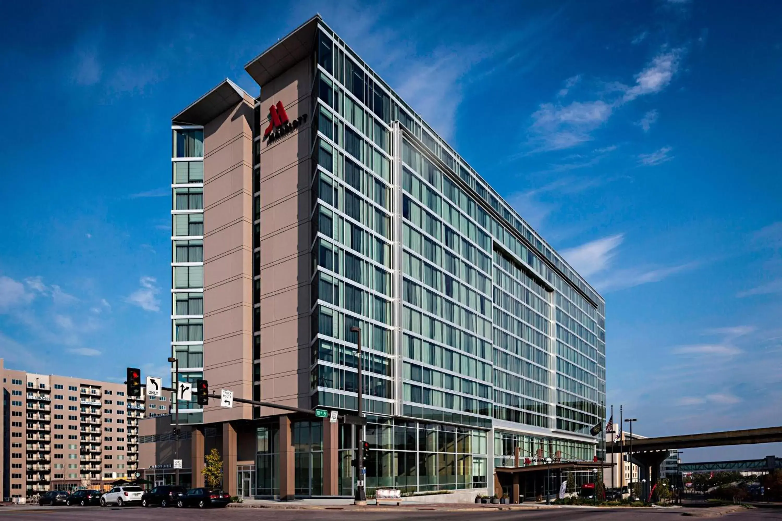 Property Building in Omaha Marriott Downtown at the Capitol District