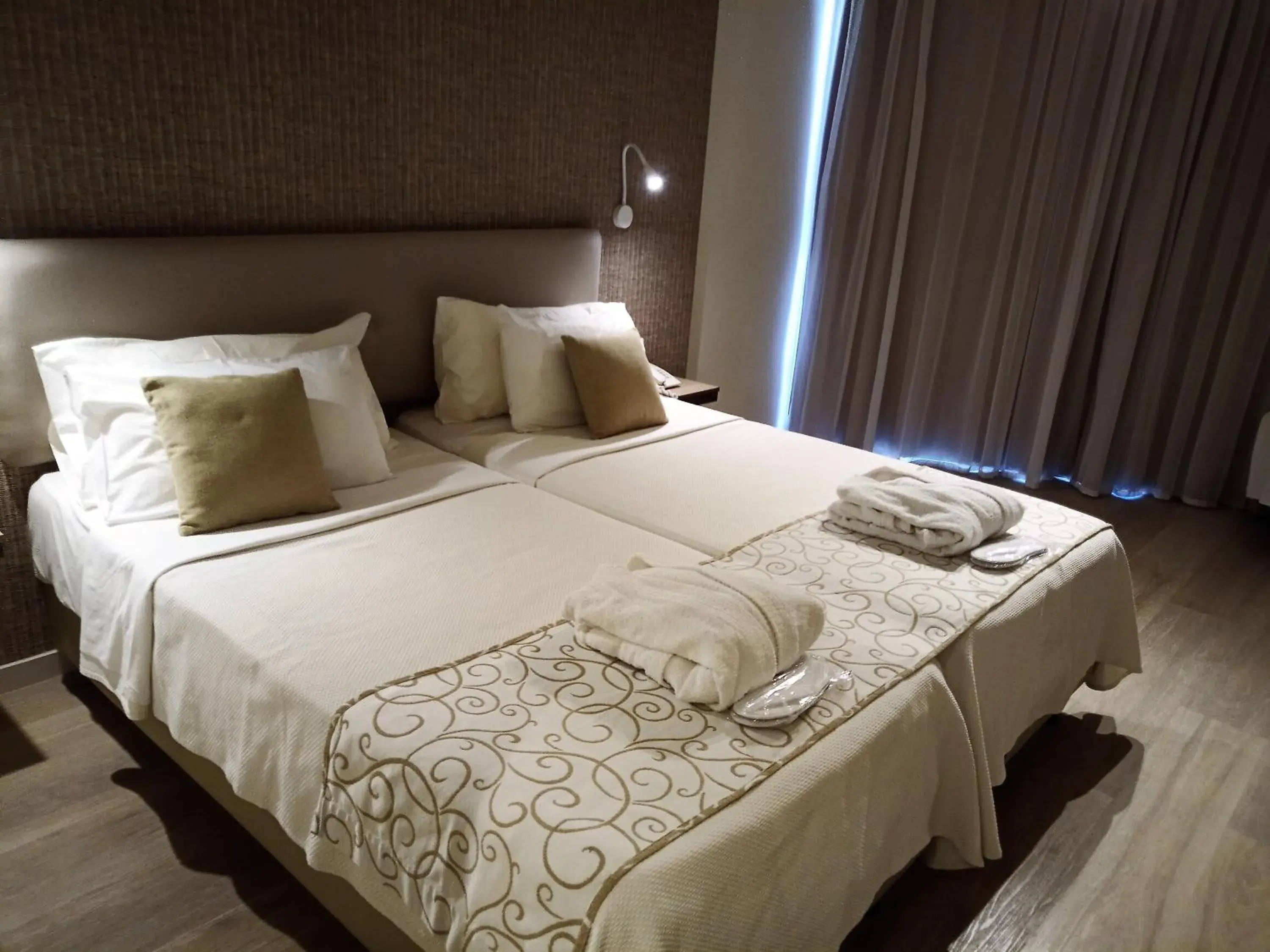 Bed in Venus Beach Hotel