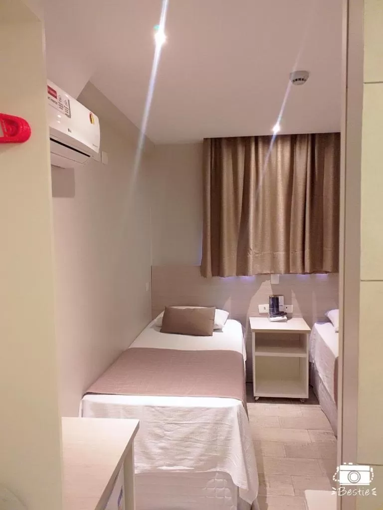 Bed in Jandira Premiêr Hotel