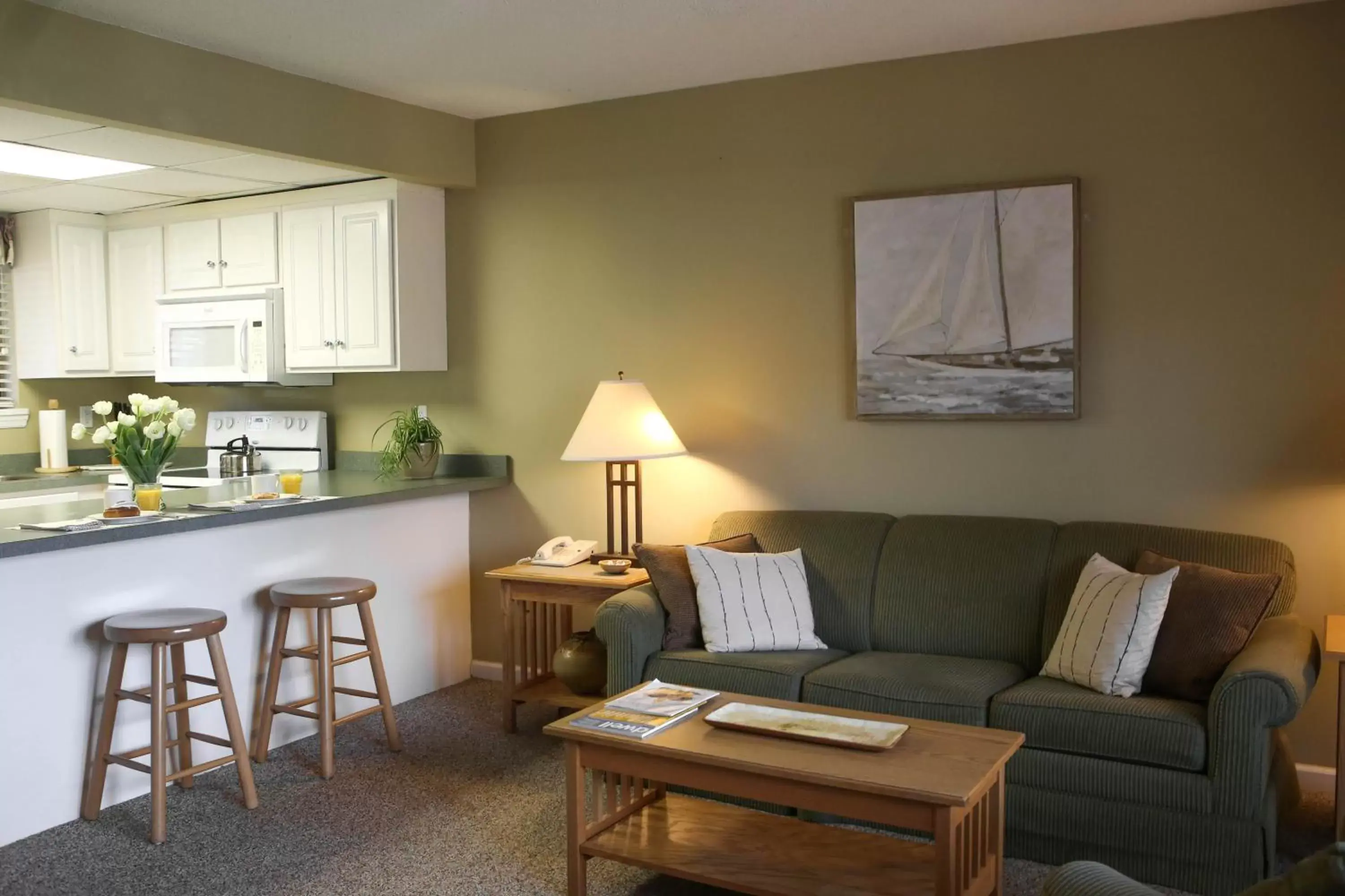 Living room, Seating Area in Silver Birches Resort