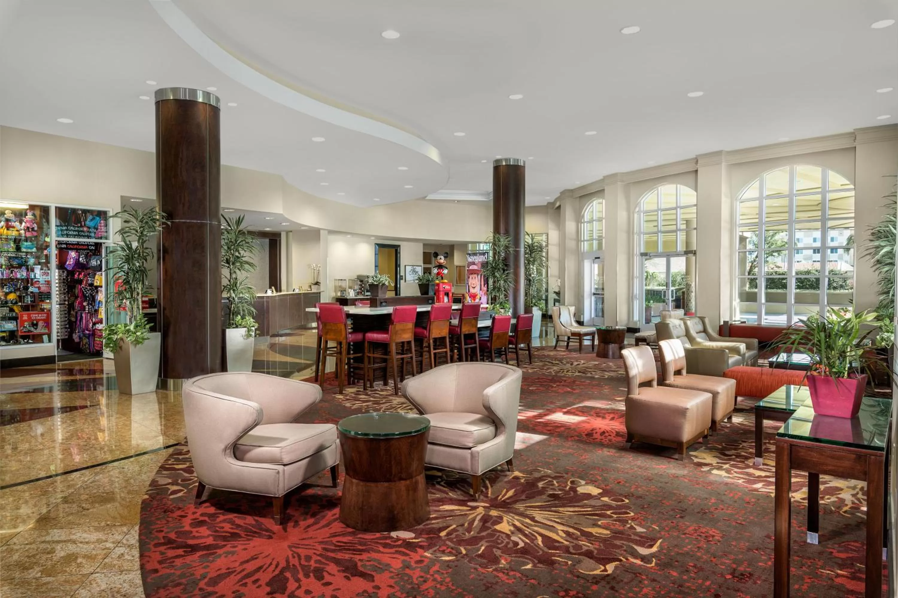Lobby or reception in Desert Palms Hotel & Suites Anaheim Resort