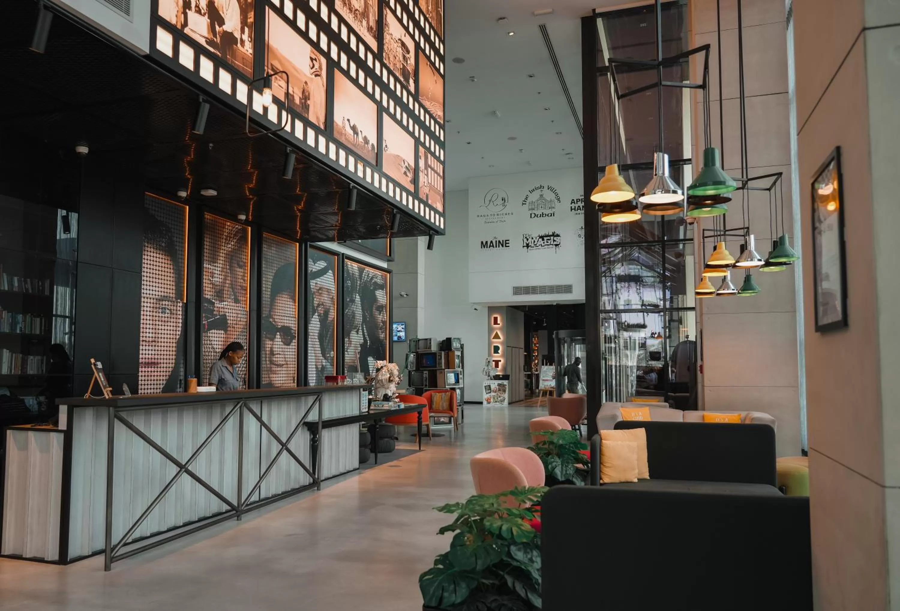 Lobby or reception in Studio One Hotel