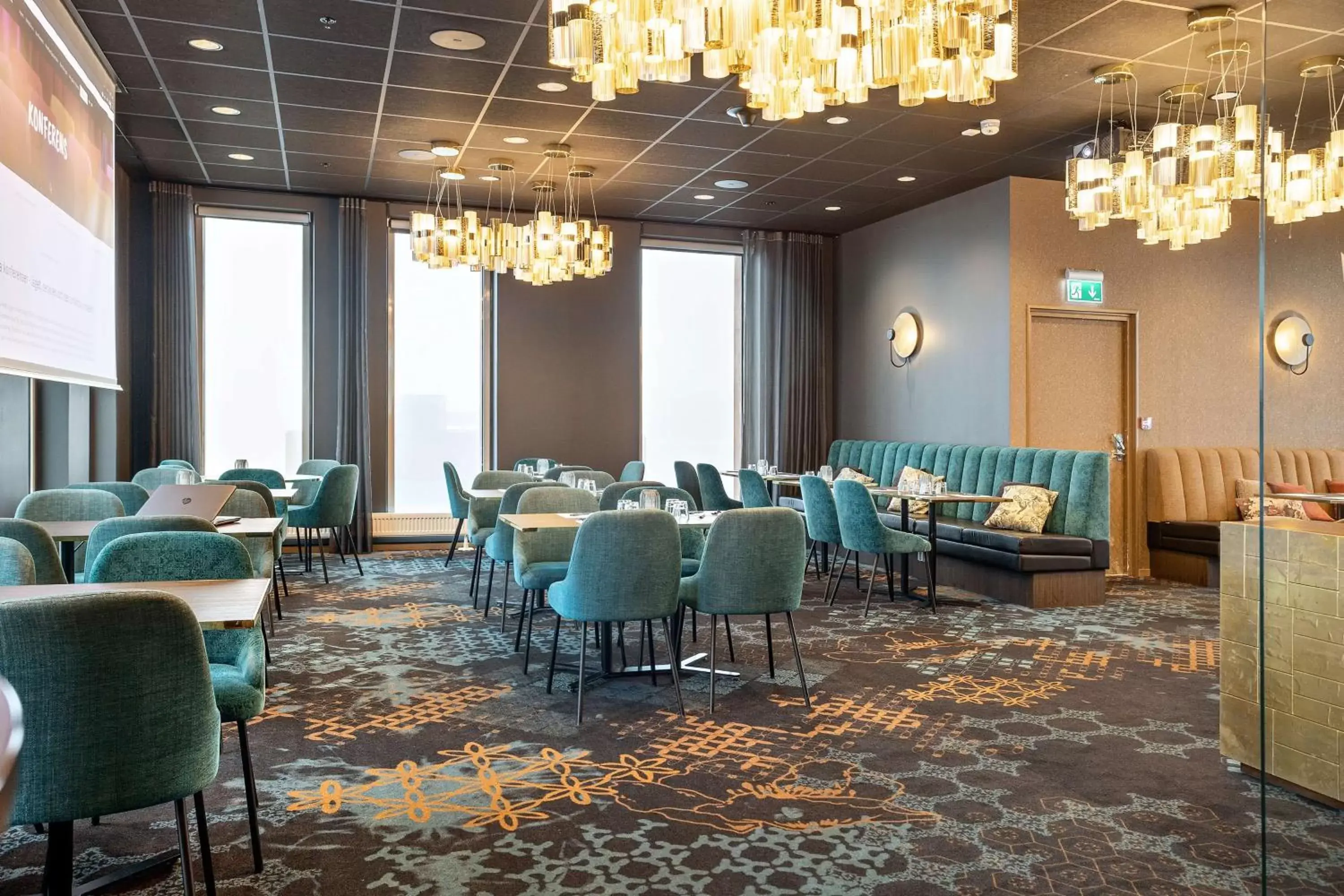 Meeting/conference room, Restaurant/Places to Eat in Best Western Malmo Arena Hotel