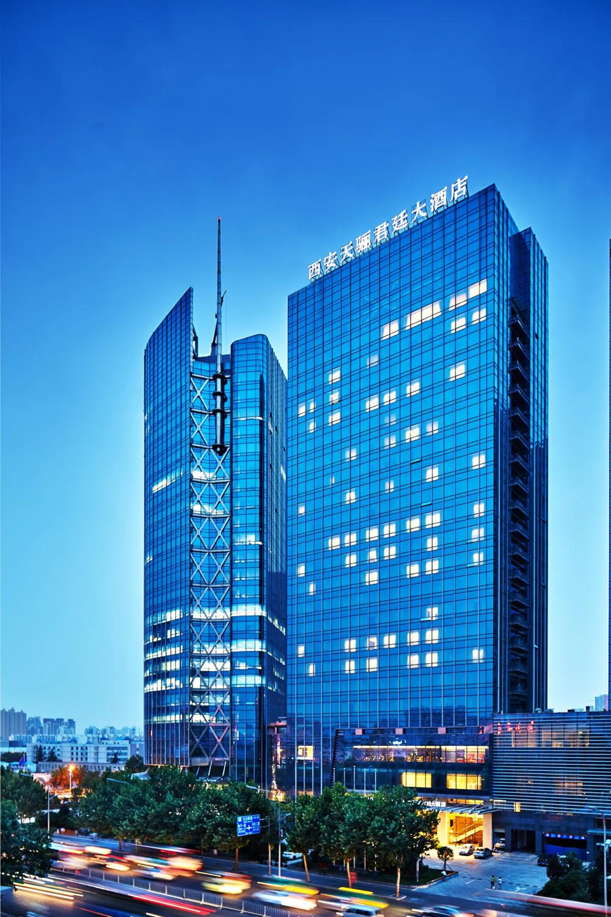 Bird's eye view in Grand Barony Xi'an