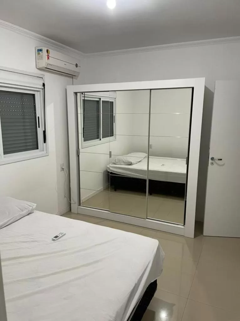 Bed in Apart-Hotel Ijuí