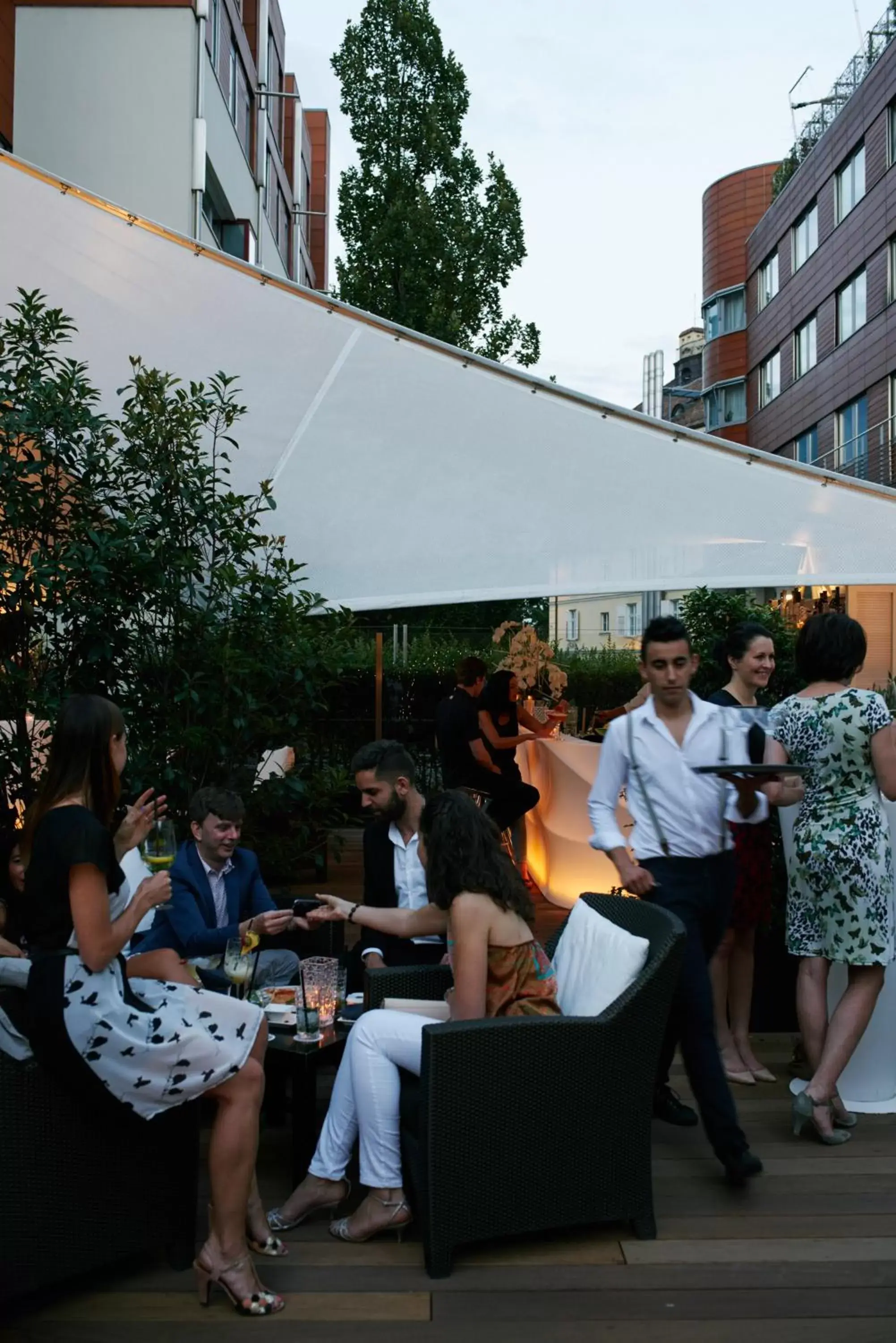 Balcony/Terrace, Guests in Hotel Greif