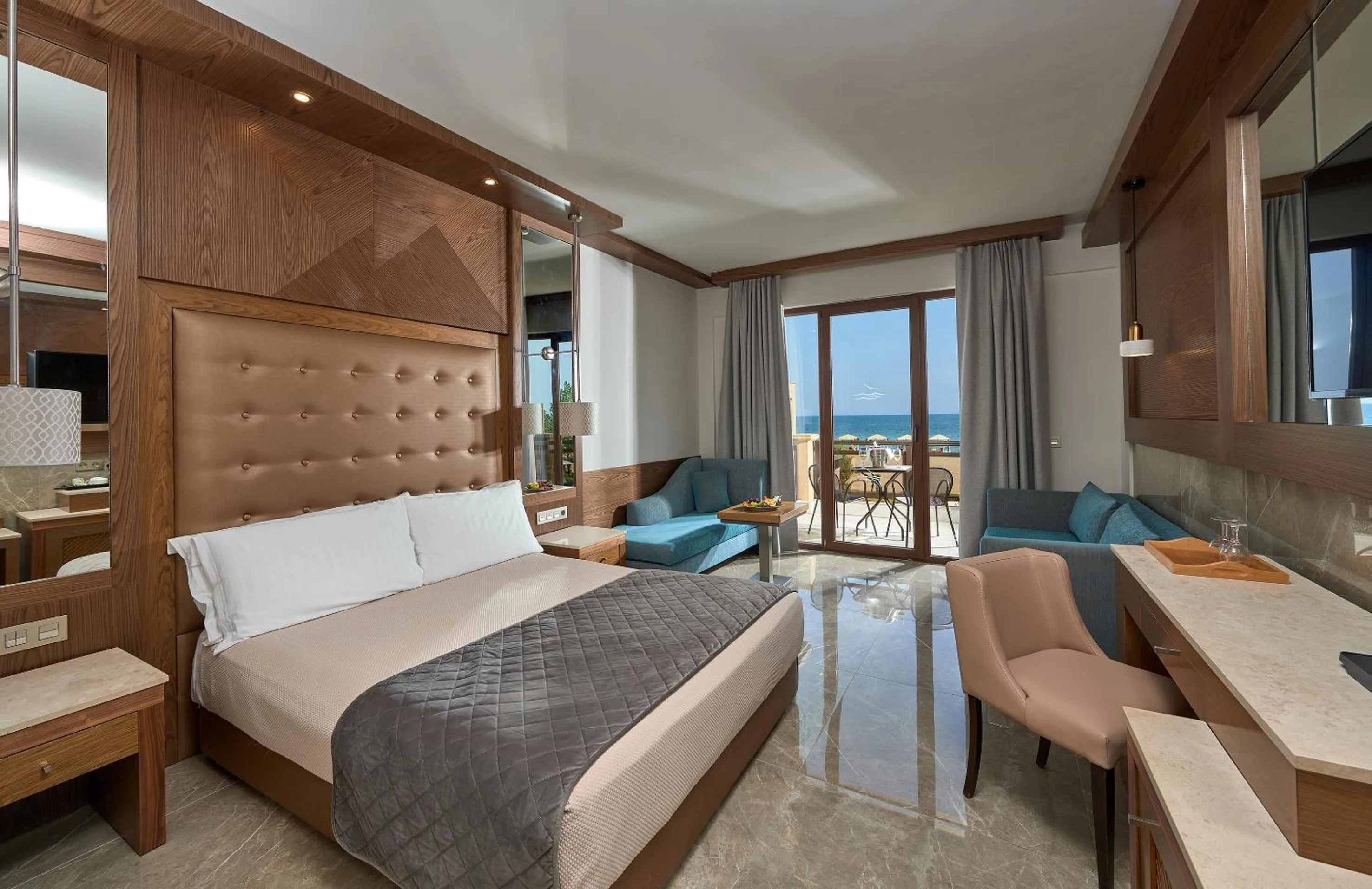 Property building, Bed in Mediterranean Village Hotel & Spa