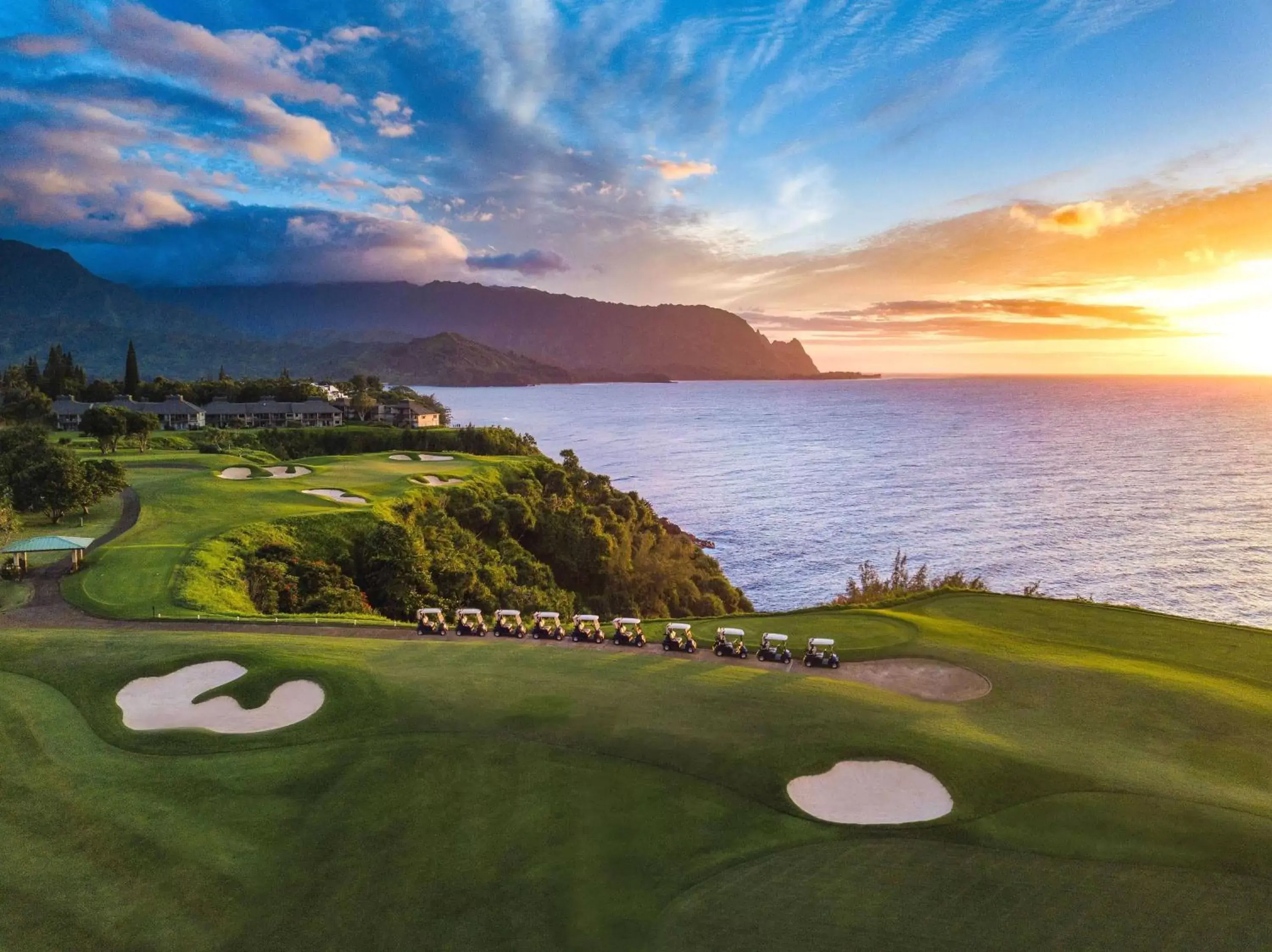 Golfcourse in 1 Hotel Hanalei Bay