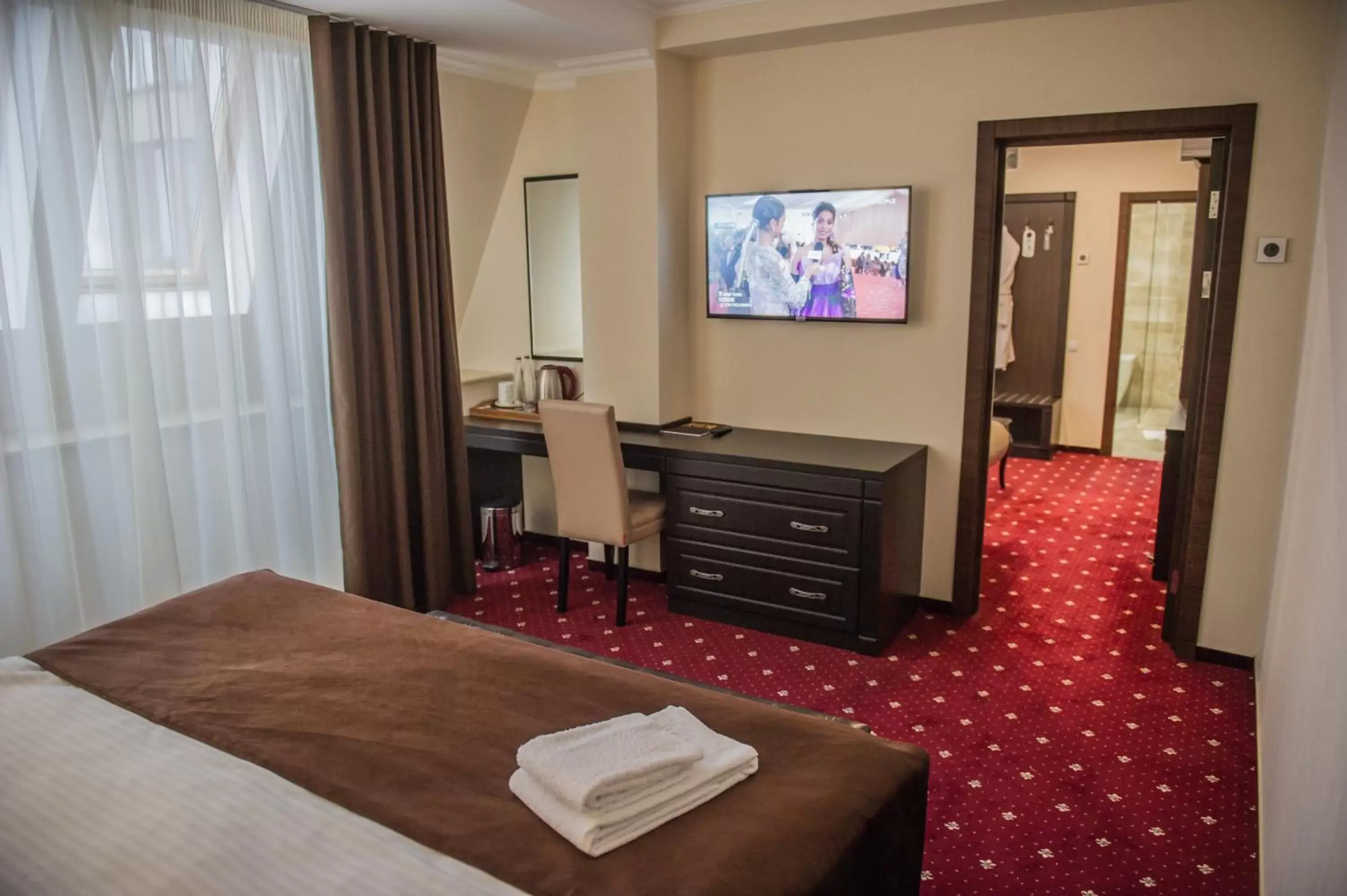 Bed in Bernardazzi Grand Hotel Bed in Bernardazzi Grand Hotel