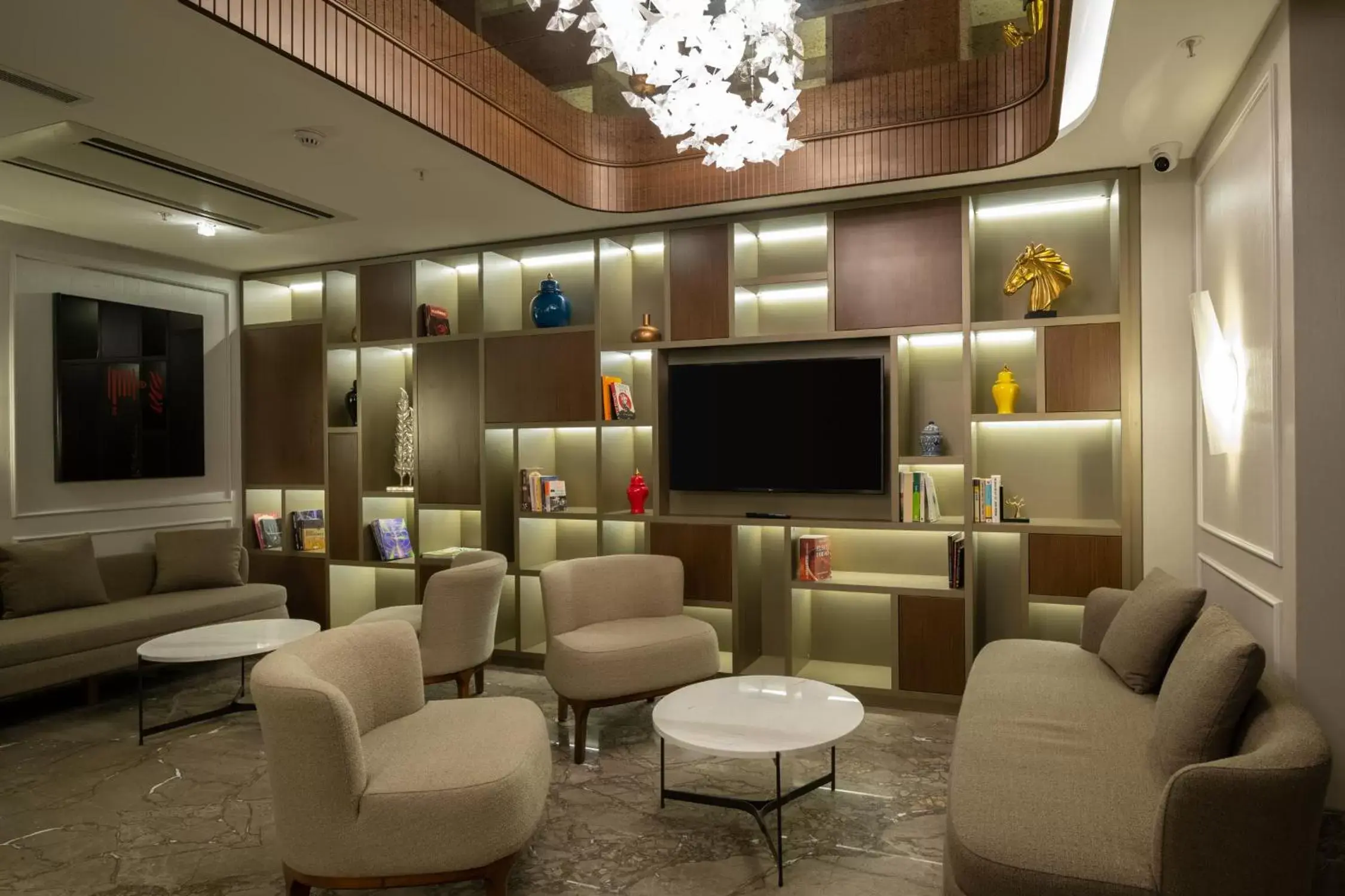 Lobby or reception, Lounge/Bar in Hotel Nena