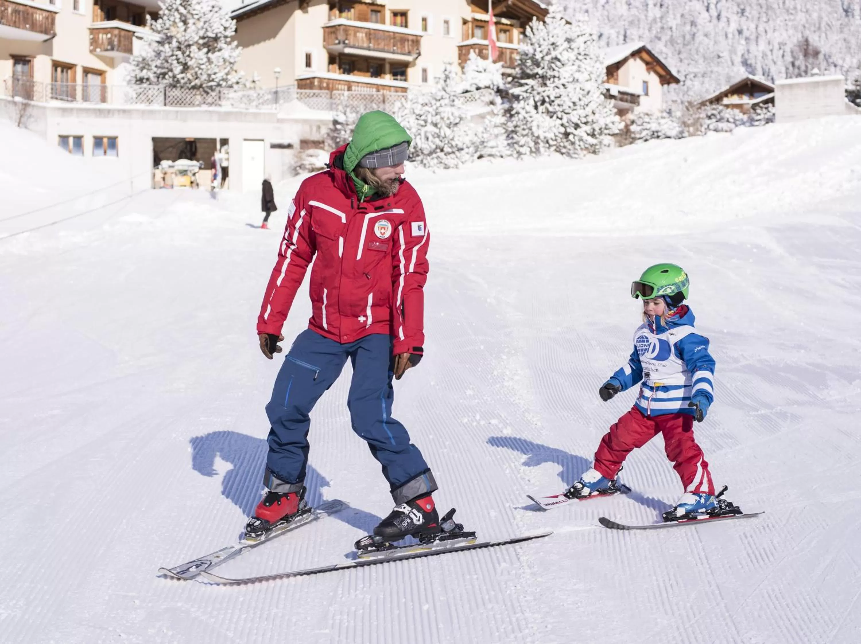 Ski School in Aparthotel Muchetta