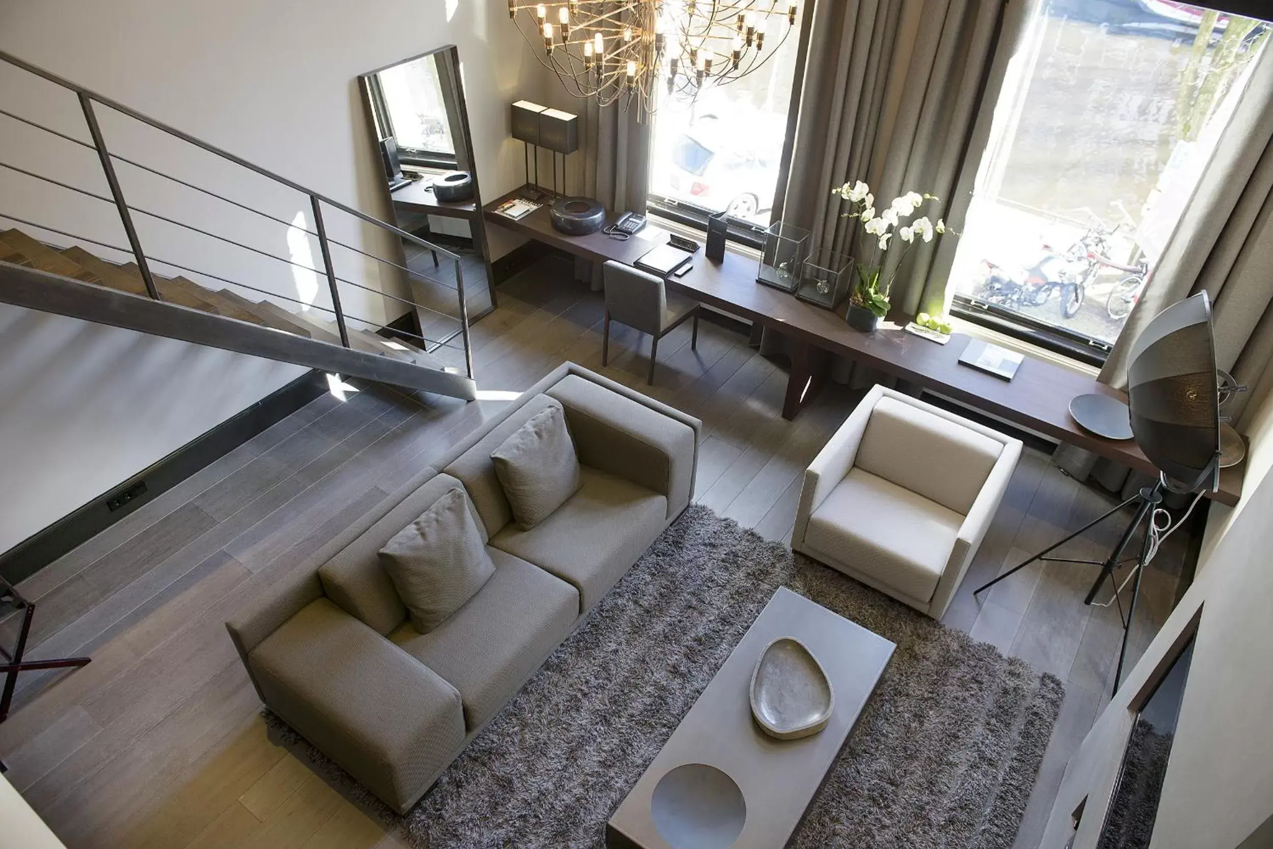 Living room in The Dylan Amsterdam - The Leading Hotels of the World