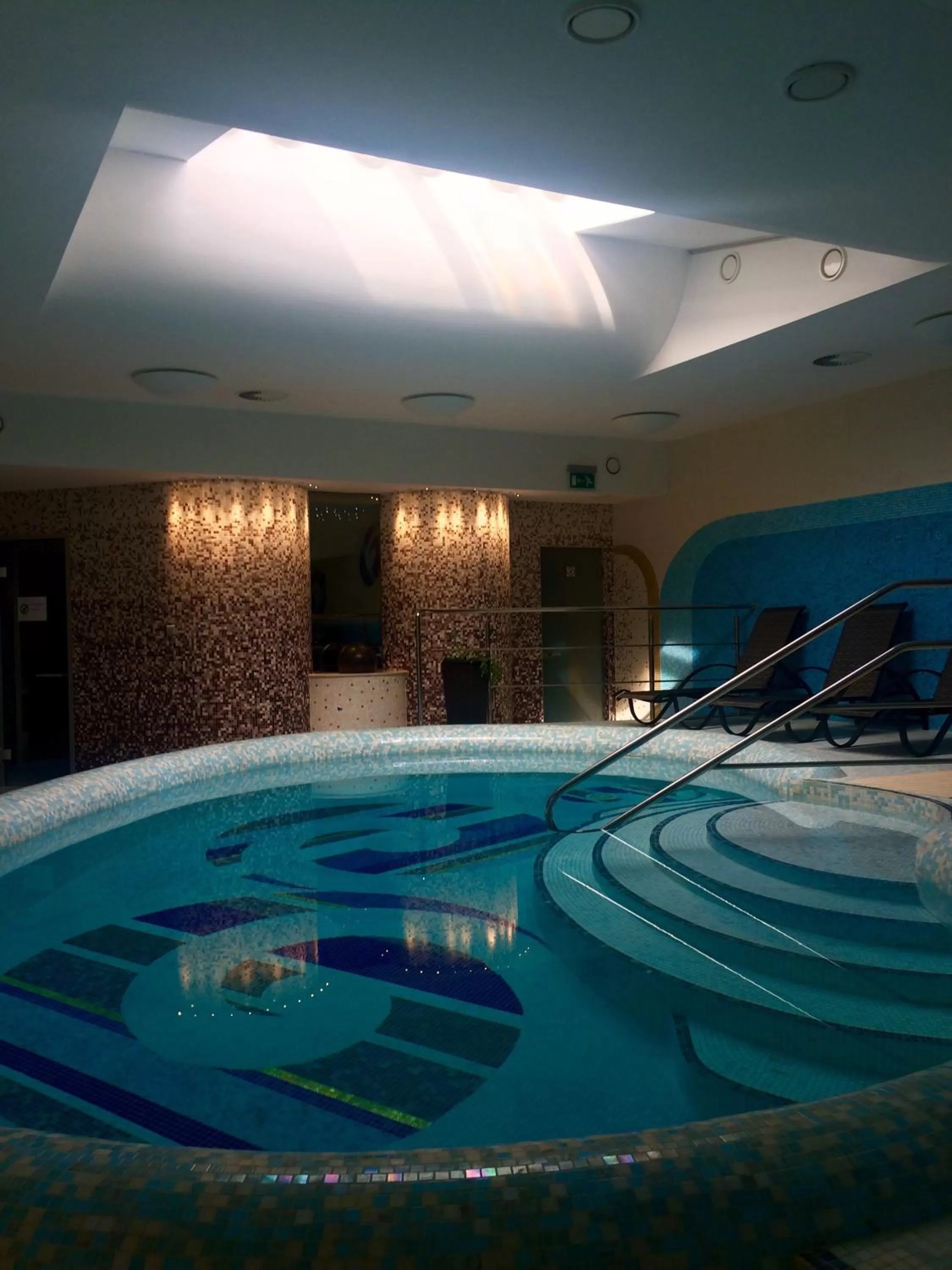 Swimming pool in WELLNESS HOTEL LÖWE