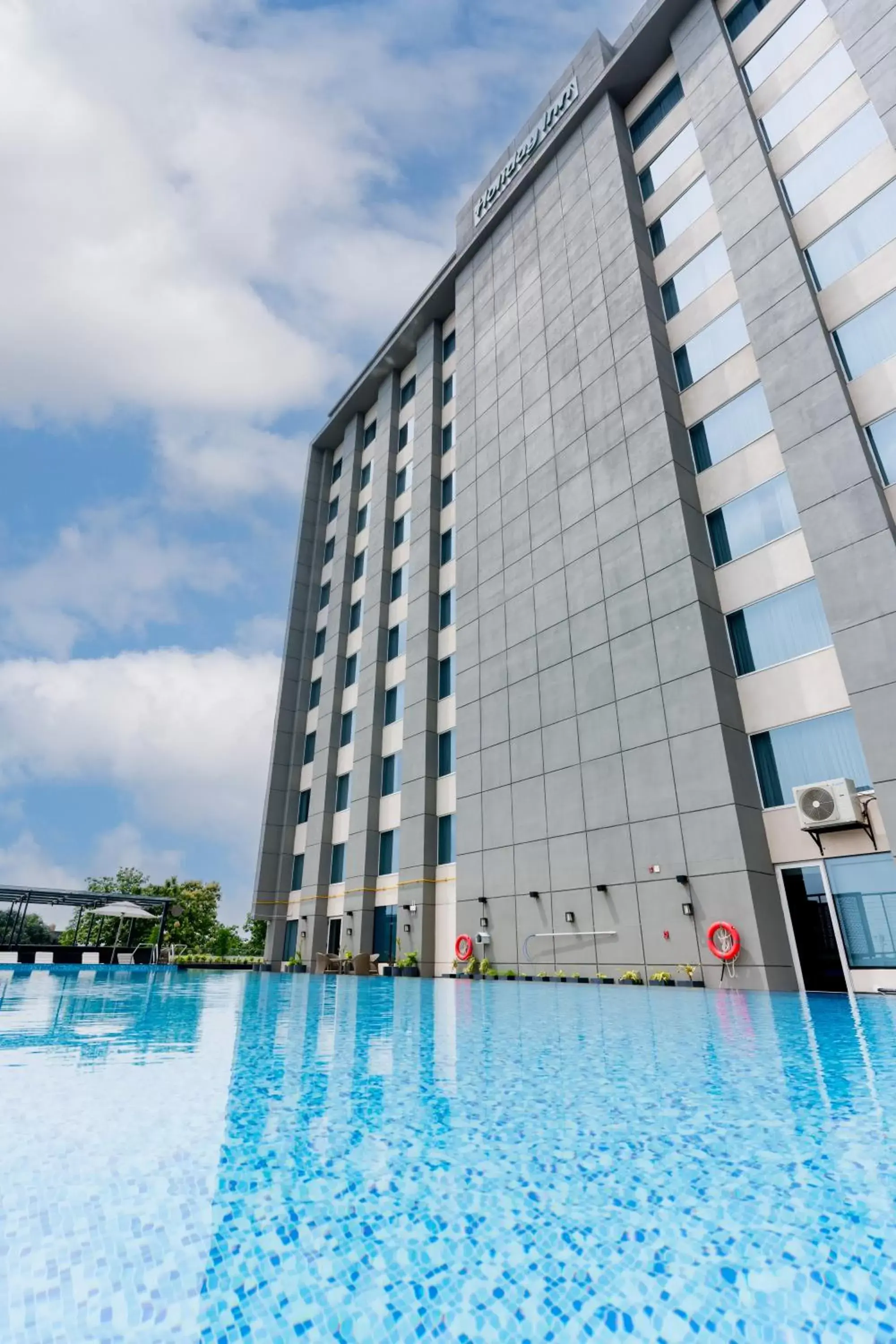 Swimming Pool in Holiday Inn Lucknow Airport, an IHG Hotel