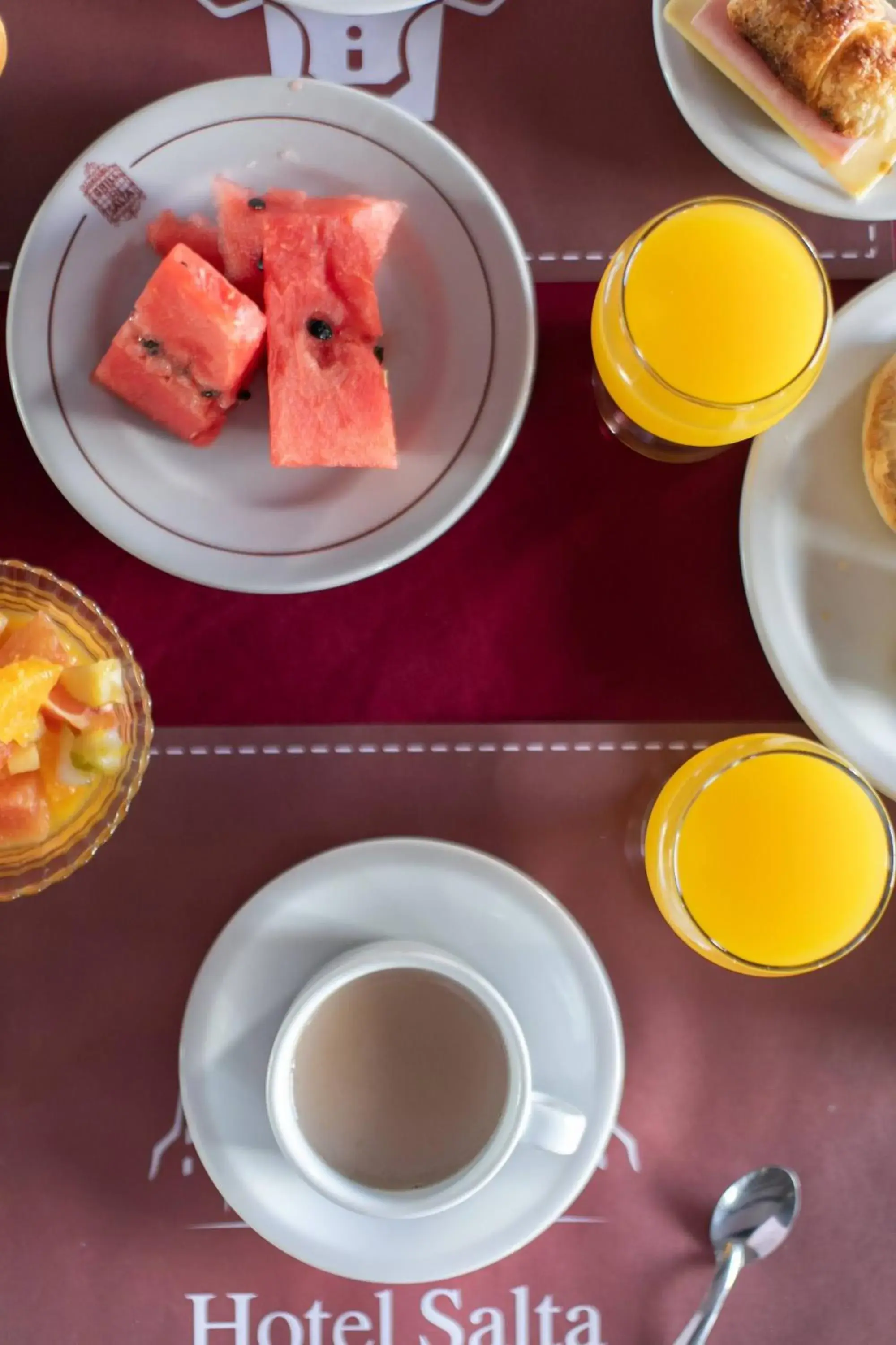 Breakfast in Hotel Salta