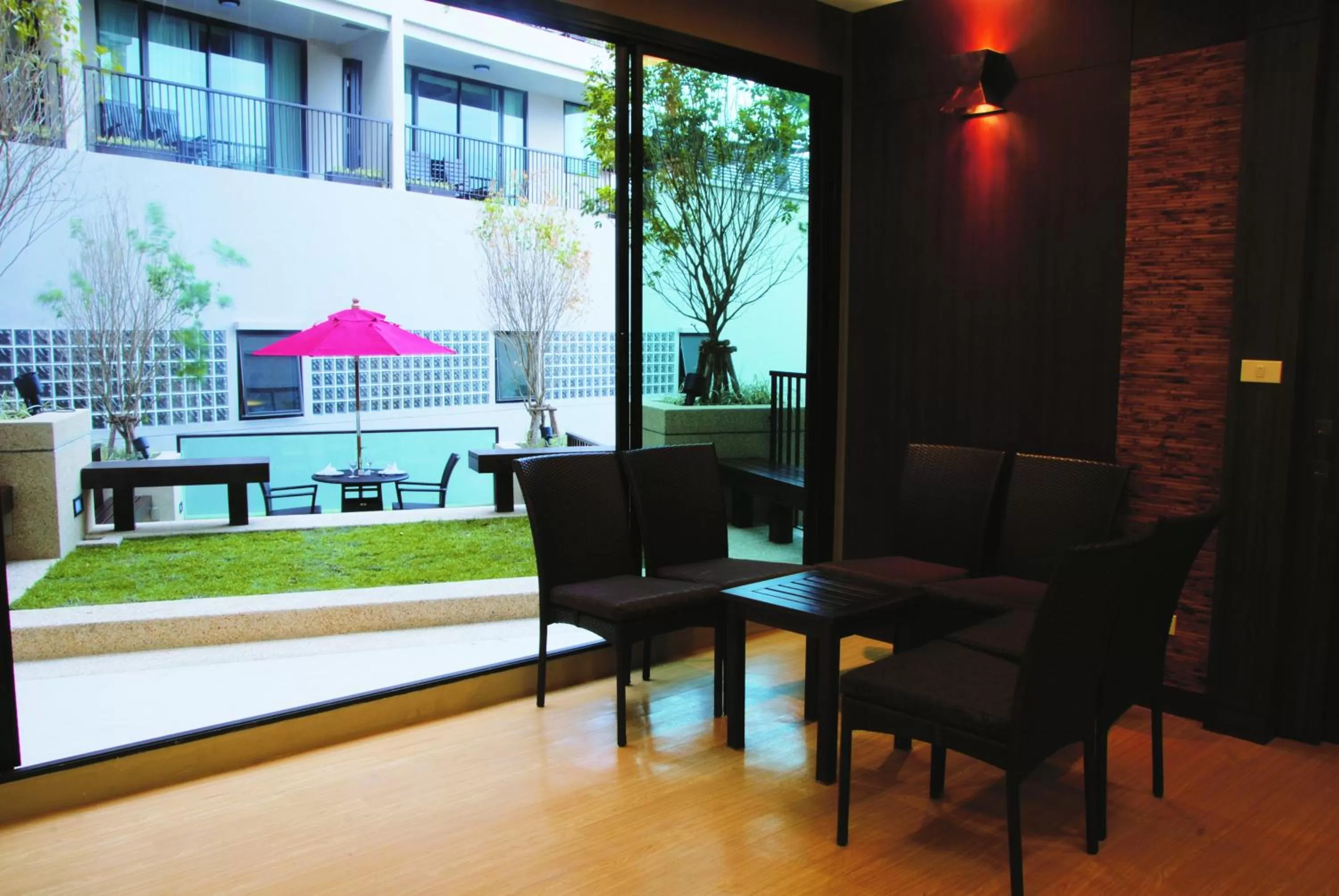 Garden view in Tara Mantra Cha-Am Resort