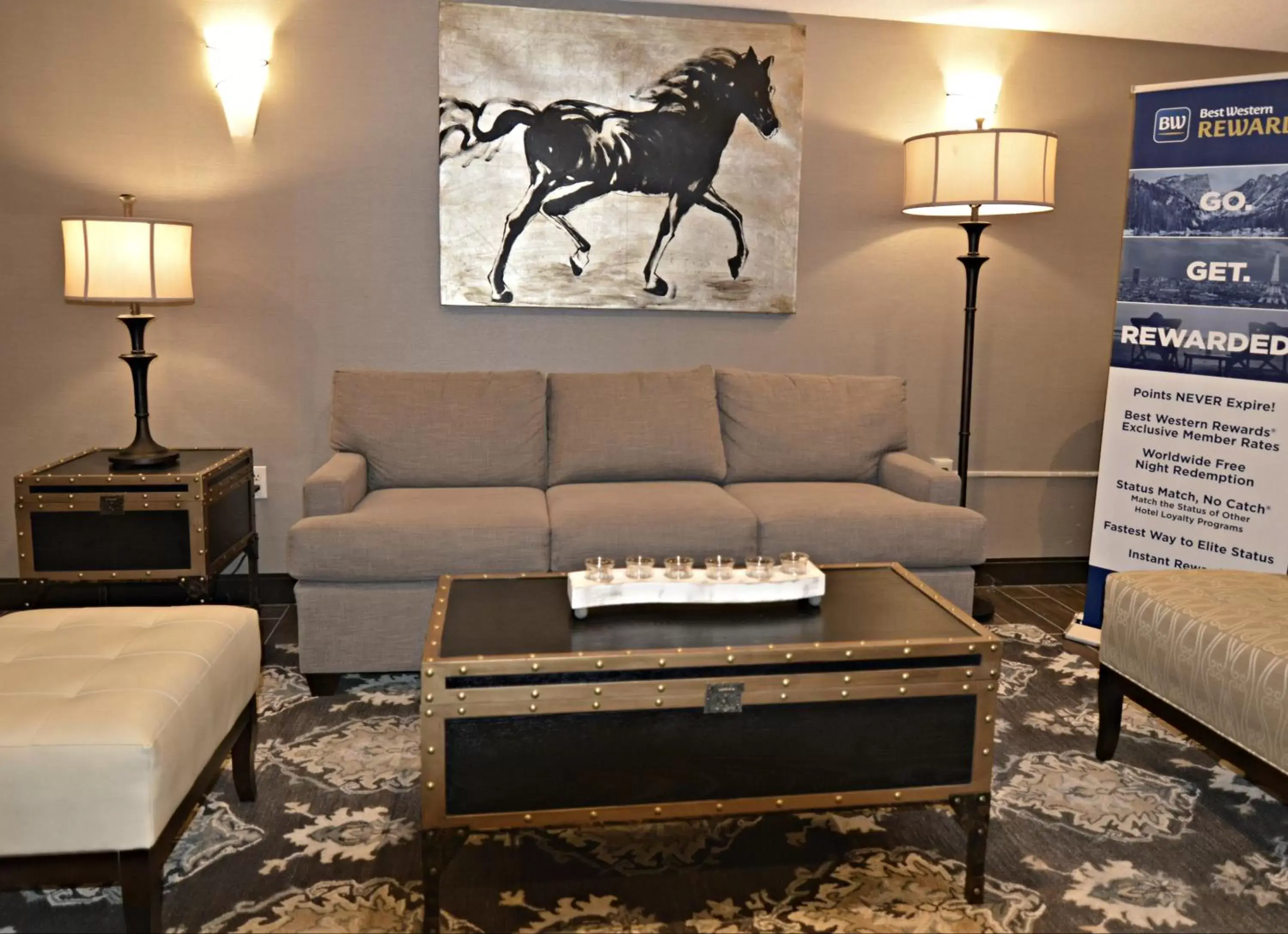 Lobby or reception, Seating Area in Best Western Inn of Del Rio