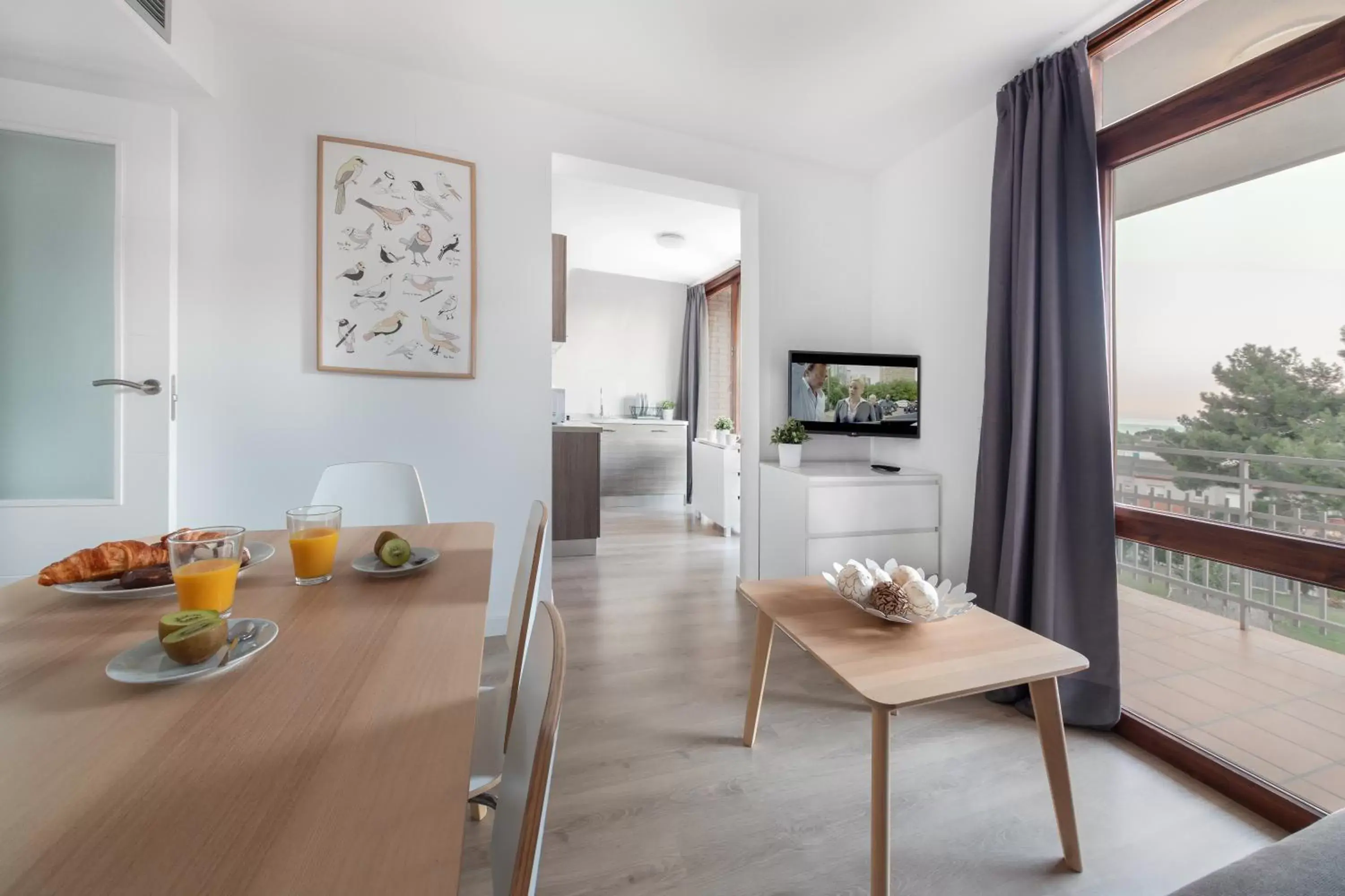 Living room in Agaró Cambrils Apartments