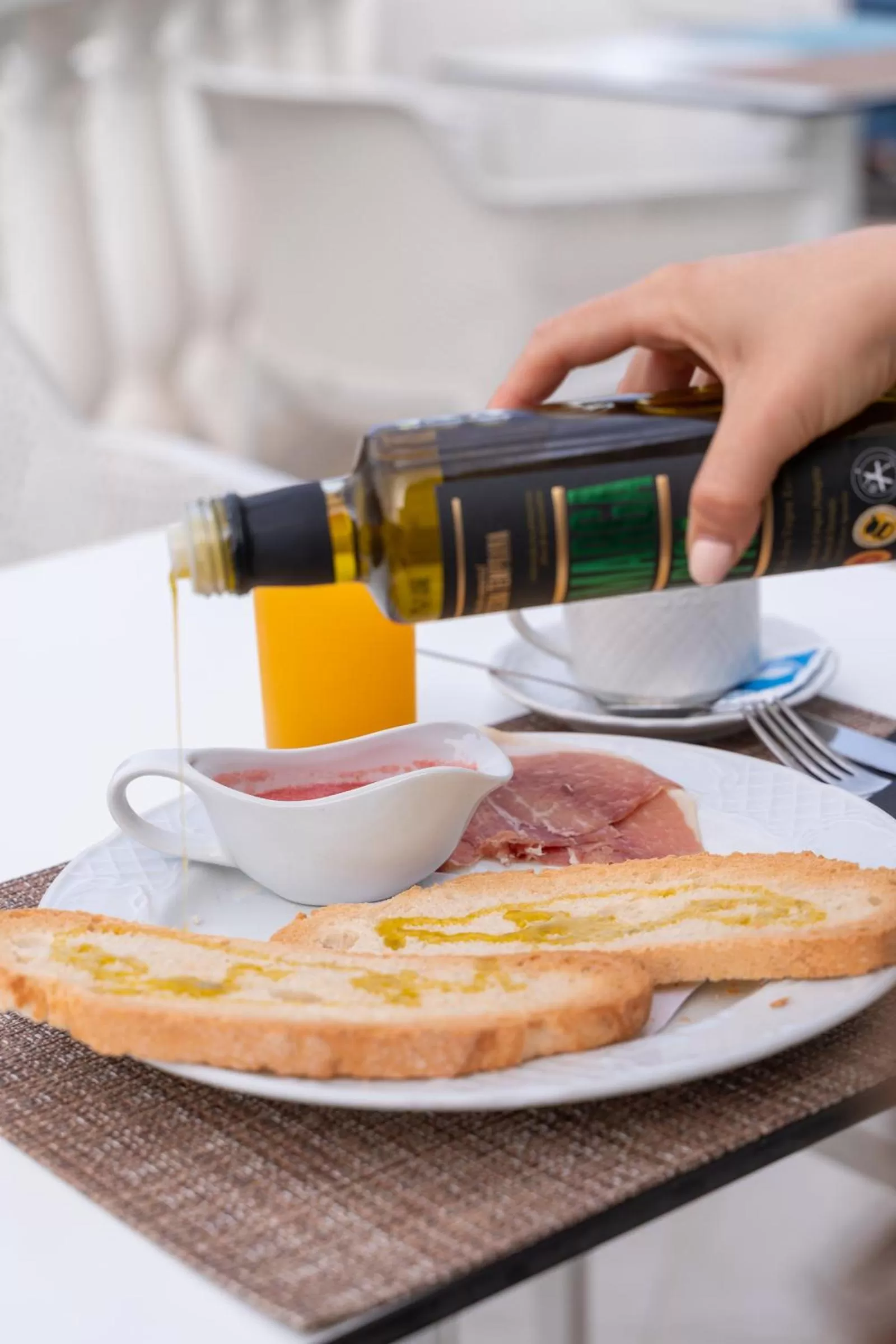 Breakfast in Hotel Santa Rosa