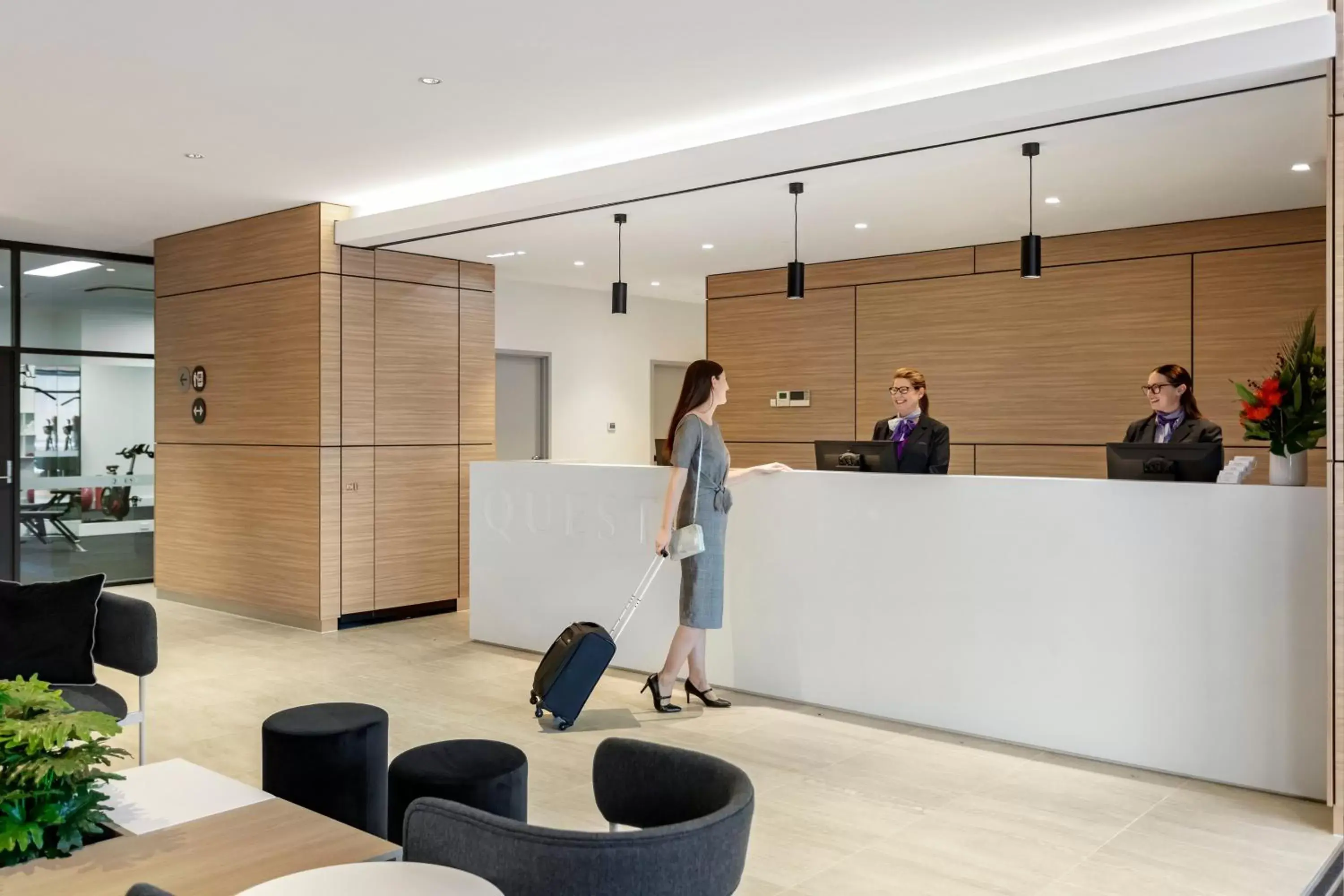 Lobby or reception in Quest Joondalup