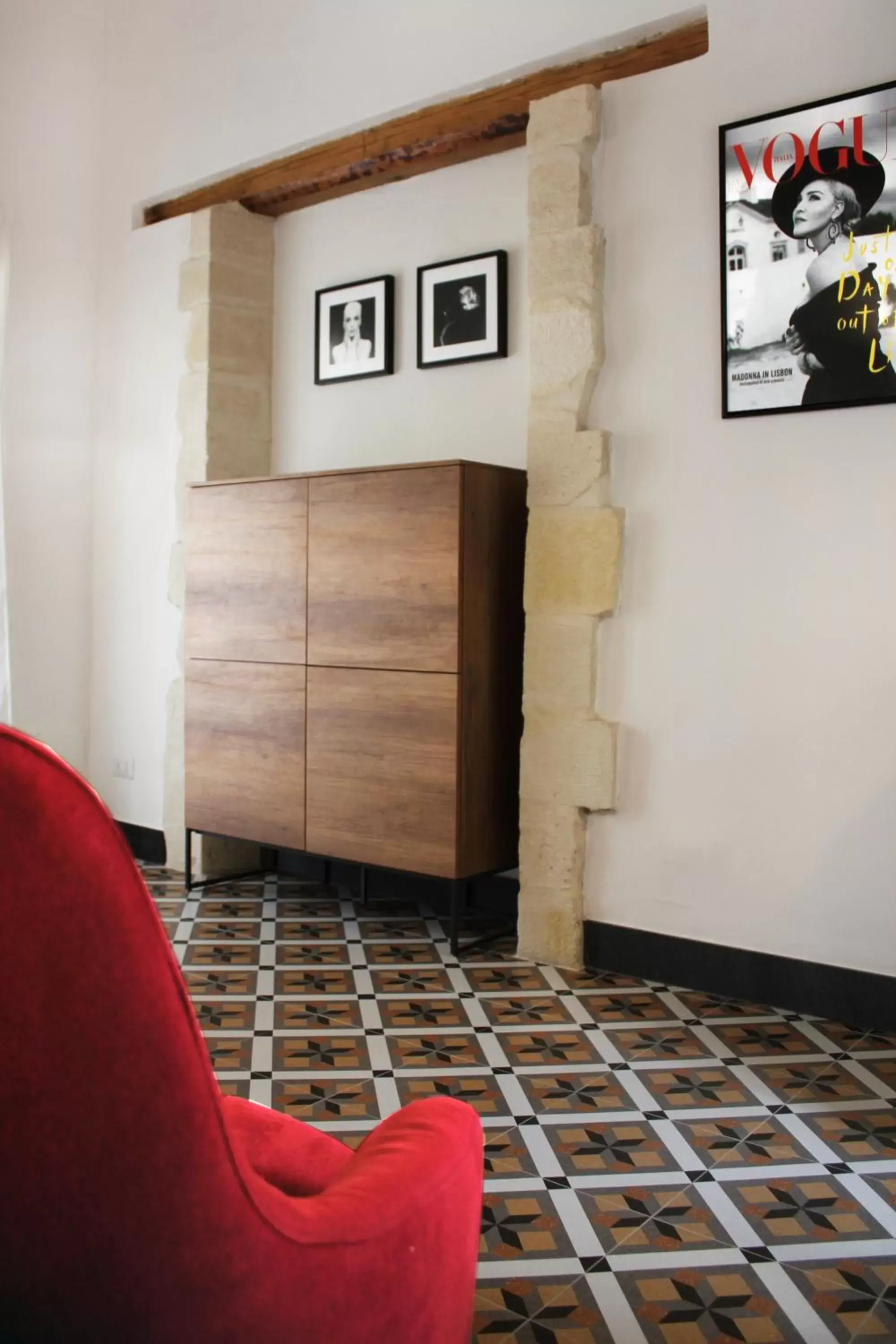 Seating Area in Isabella di Castiglia Apartments