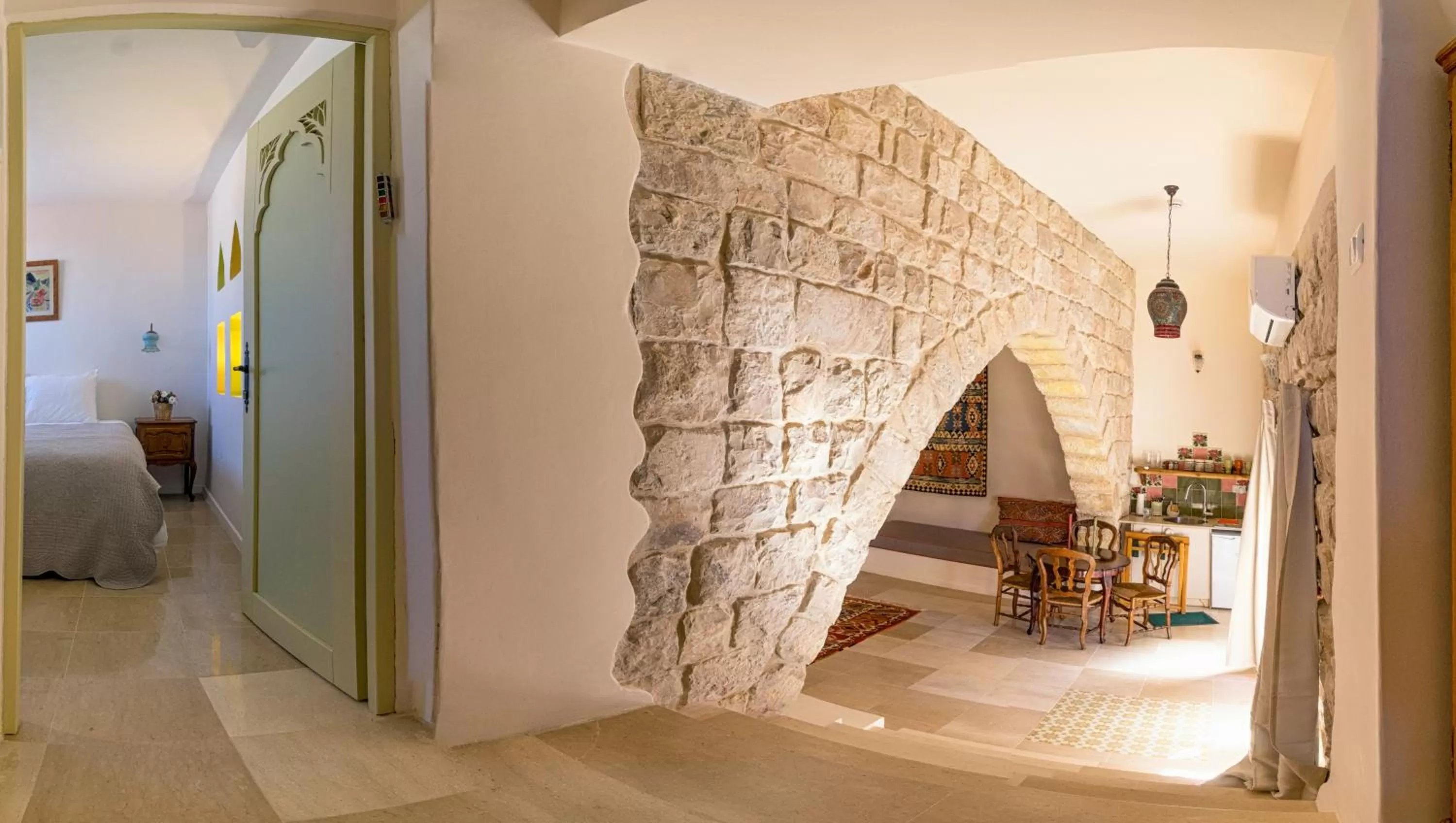 Living room in The Way Inn - Boutique Suites