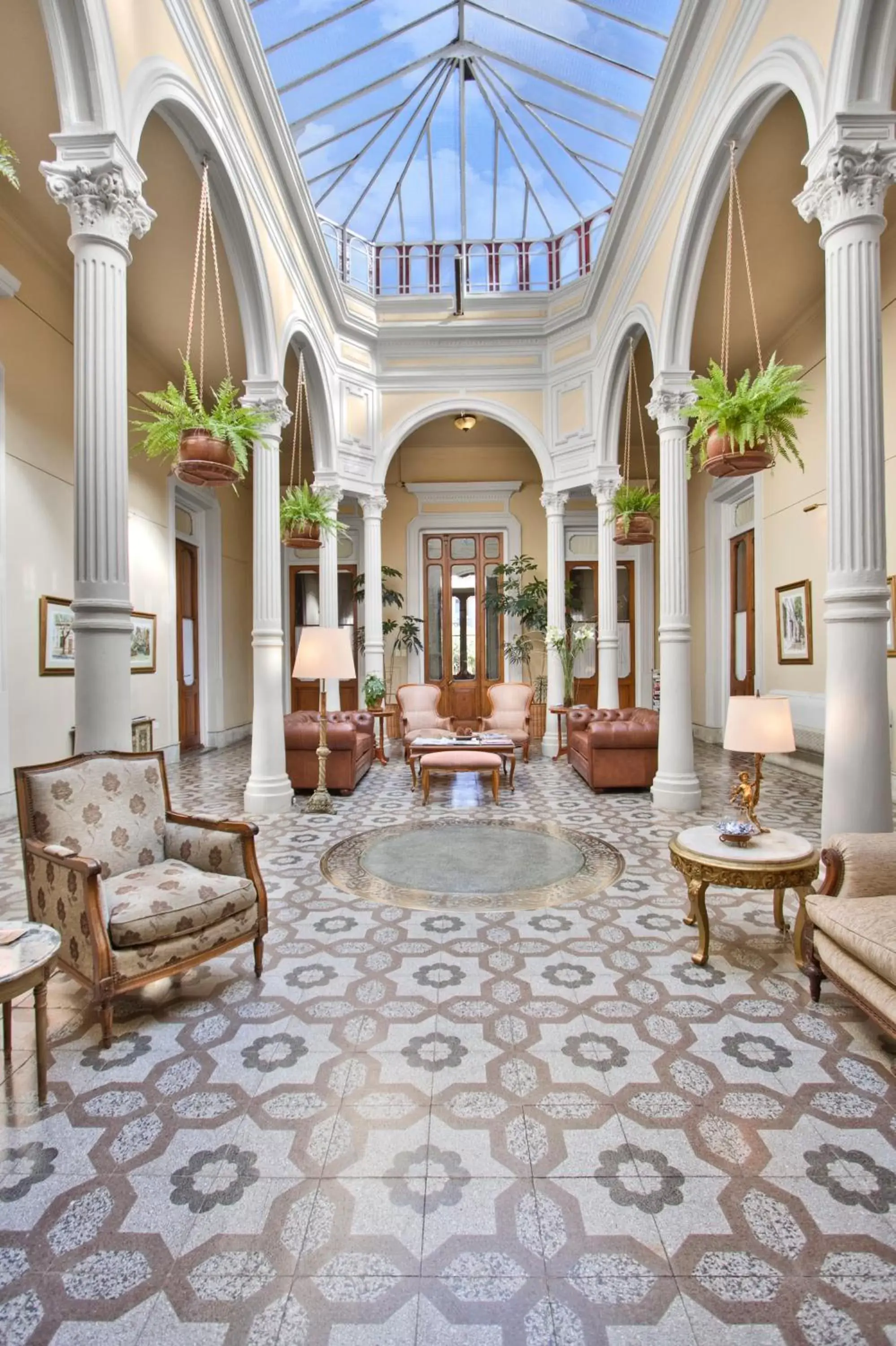 Lobby or reception in Hotel del Casco Lobby or reception in Hotel del Casco