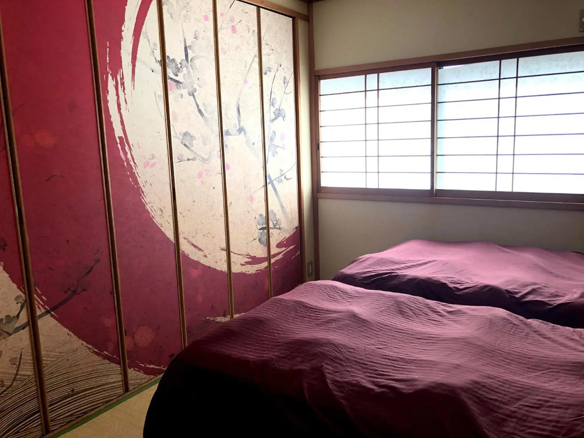 Bedroom, Bed in Guest House Sakurakomachi
