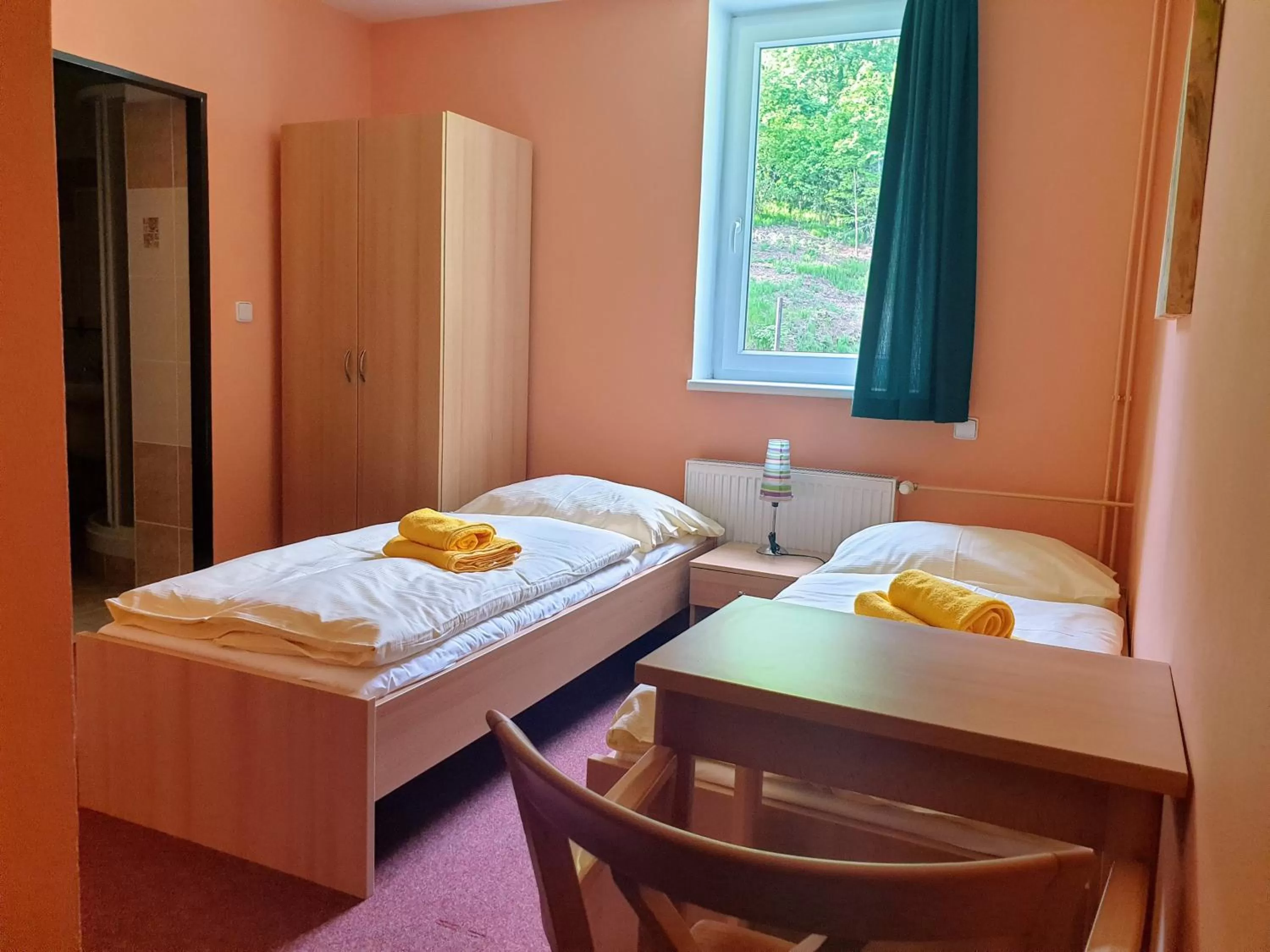 Bed in Penzion Lumis