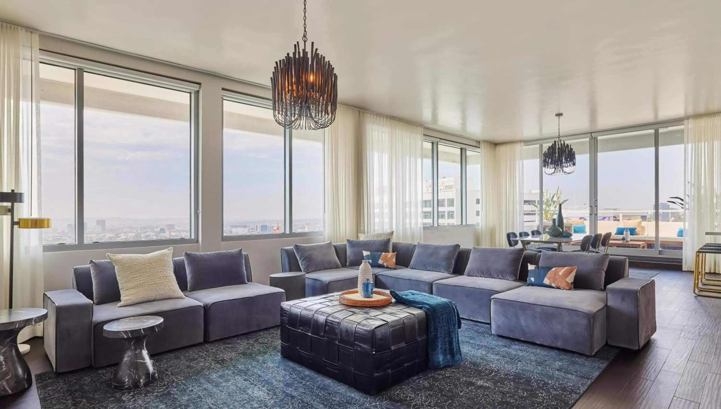 Living room, Seating Area in Andaz West Hollywood-a concept by Hyatt