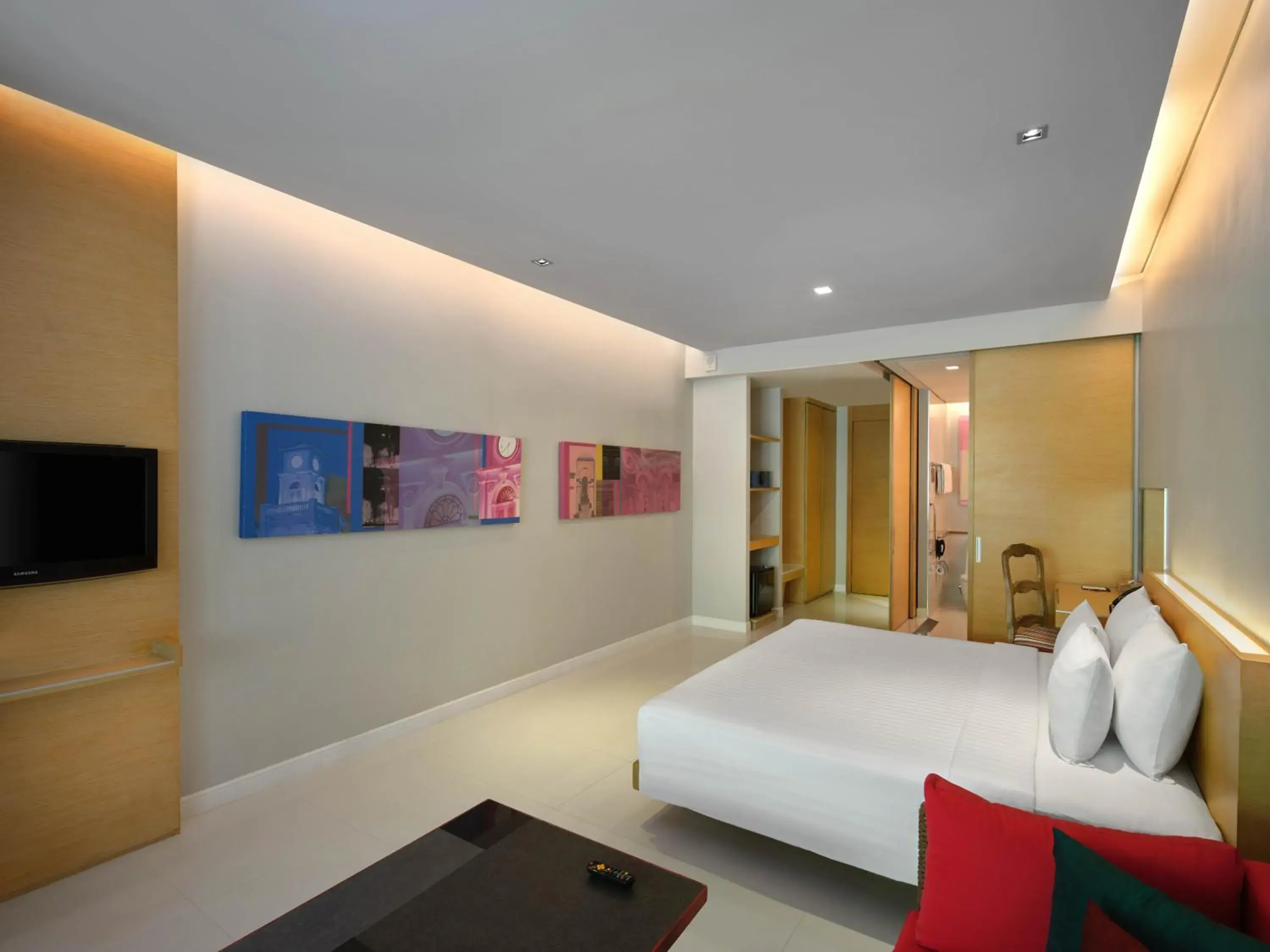 Bed in The Kee Resort & Spa Bed in The Kee Resort & Spa