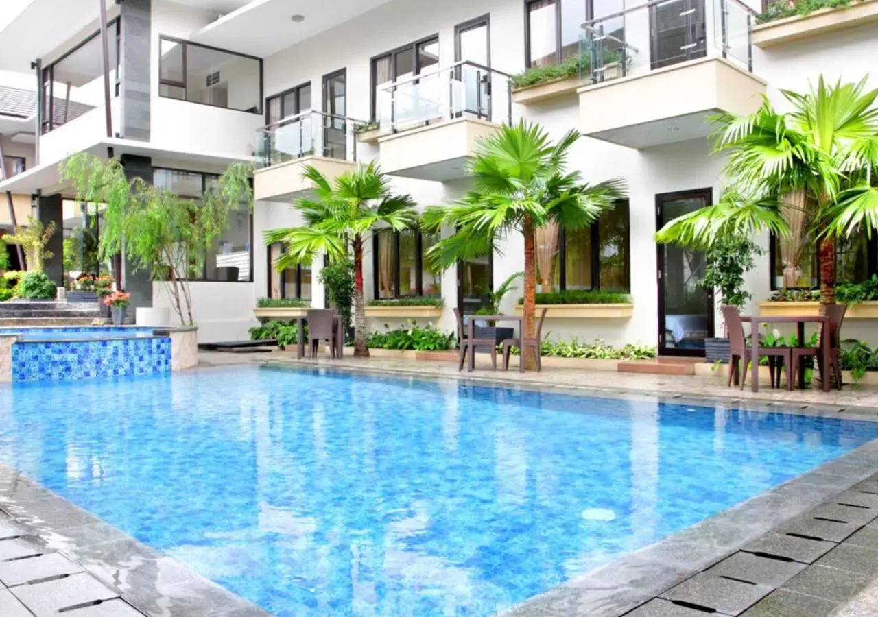 Property building, Swimming Pool in Anugrah Hotel Sukabumi