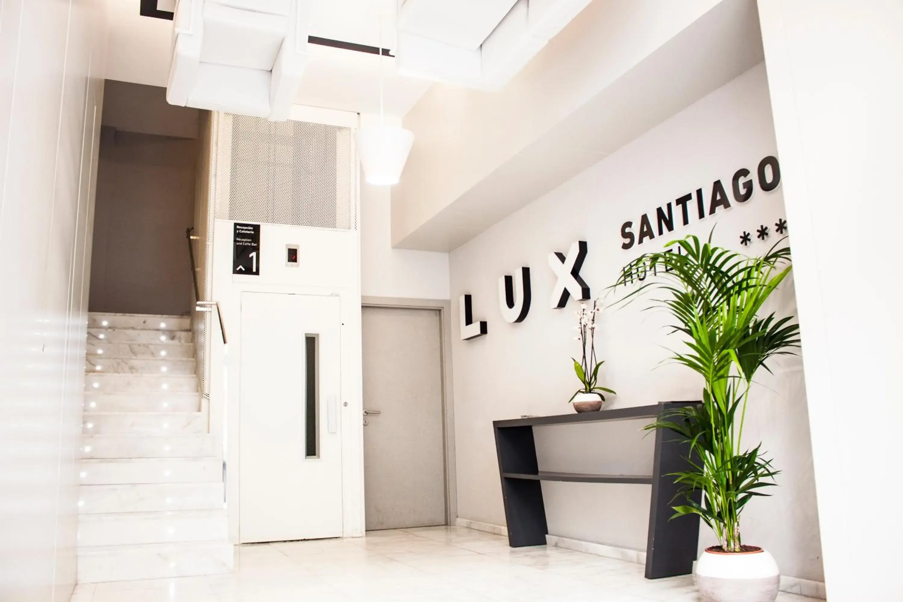 Property logo or sign, Lobby/Reception in Hotel Lux Santiago