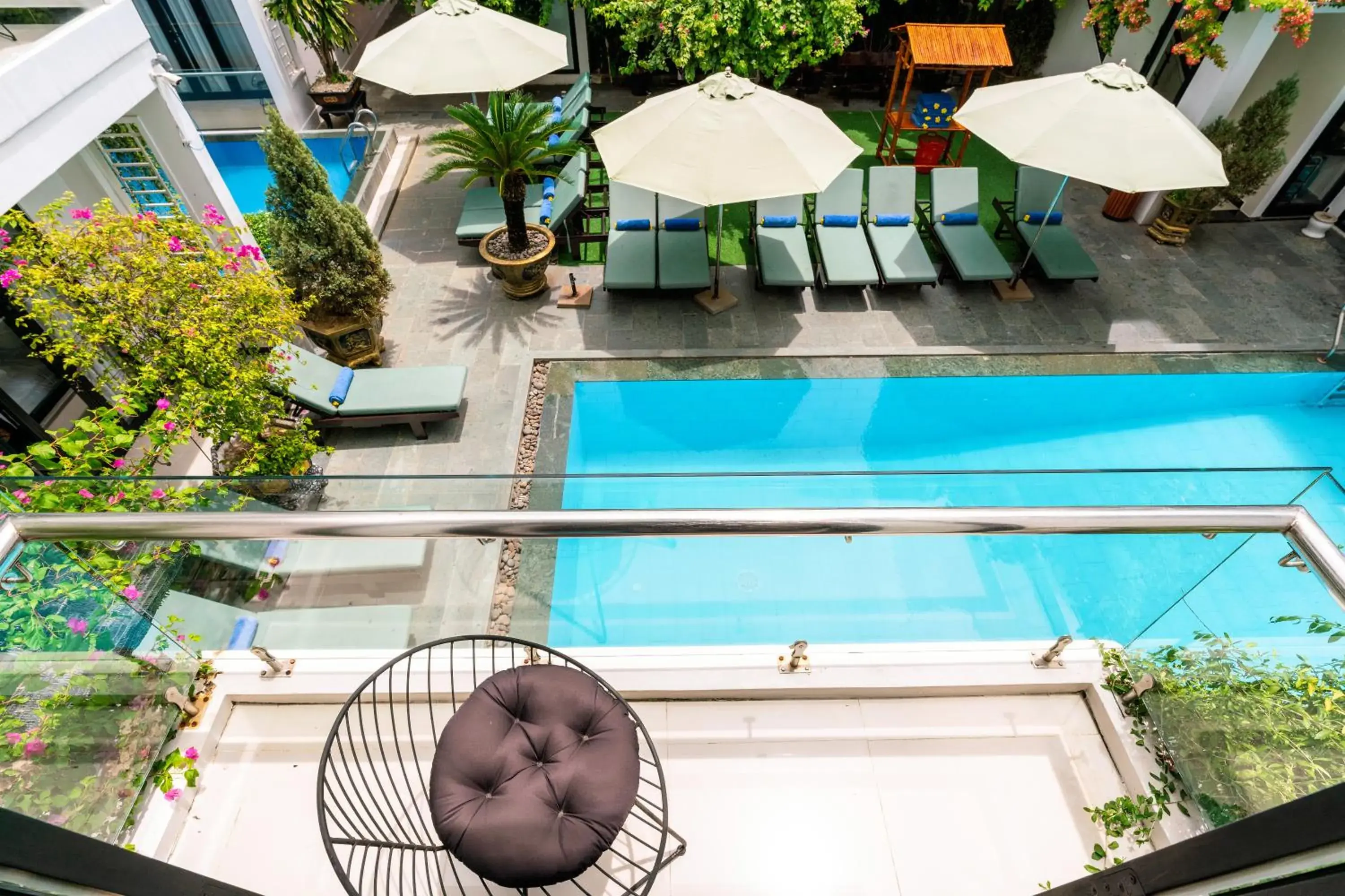 Pool View in Banana Garden Villa